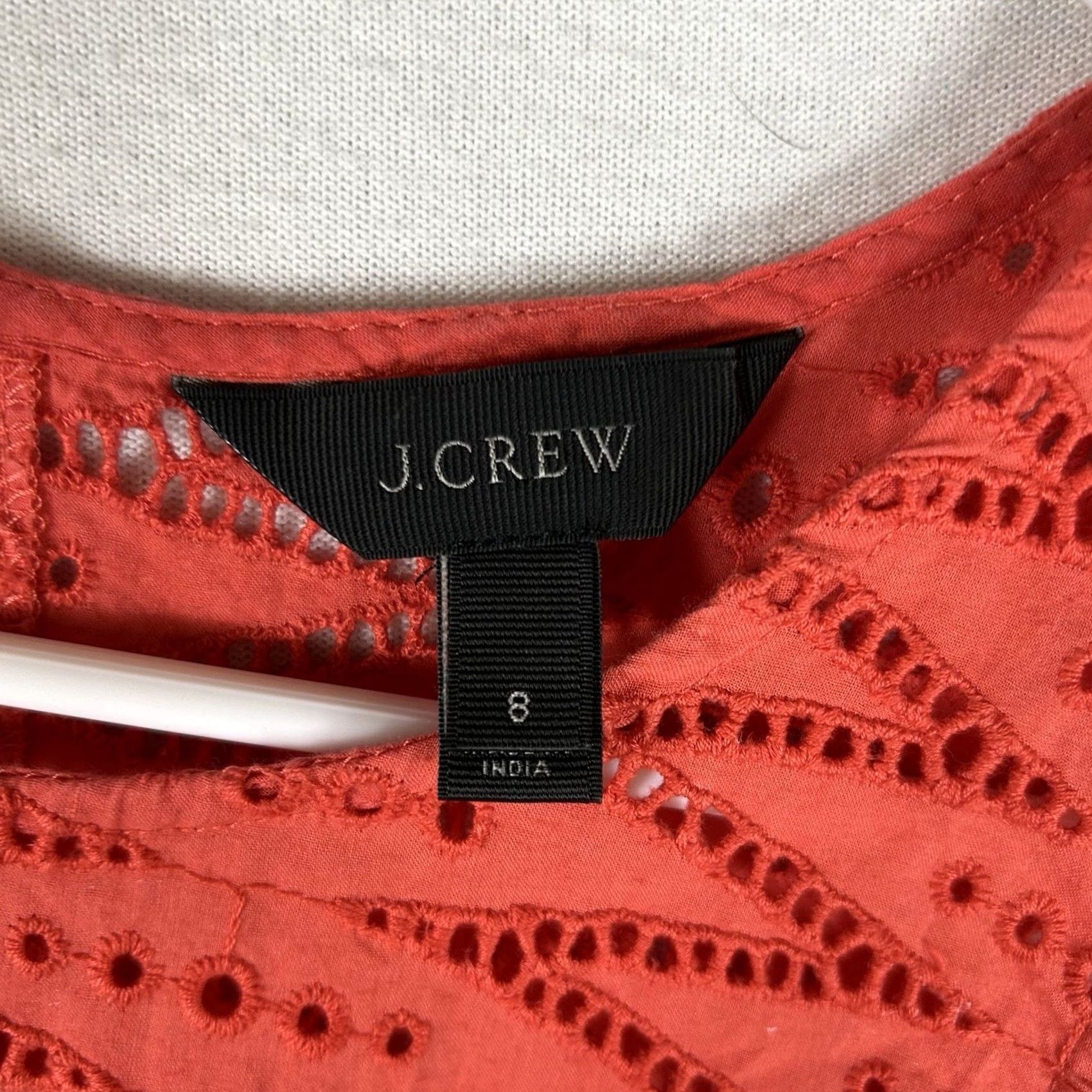 J.Crew J.CREW Sleeveless Casual Top Womens Size 8 Orange Pleated Tanktop Summer Beach Tunic Shirt Size M / US 6-8 / IT 42-44 - 2 Thumbnail