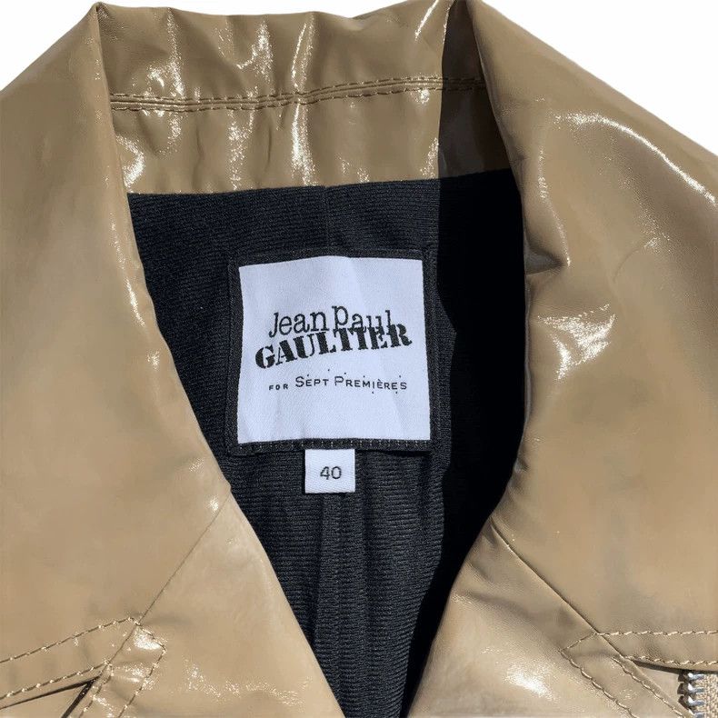 Jean Paul Gaultier Patent Leather Jacket 2504-Nextarrow