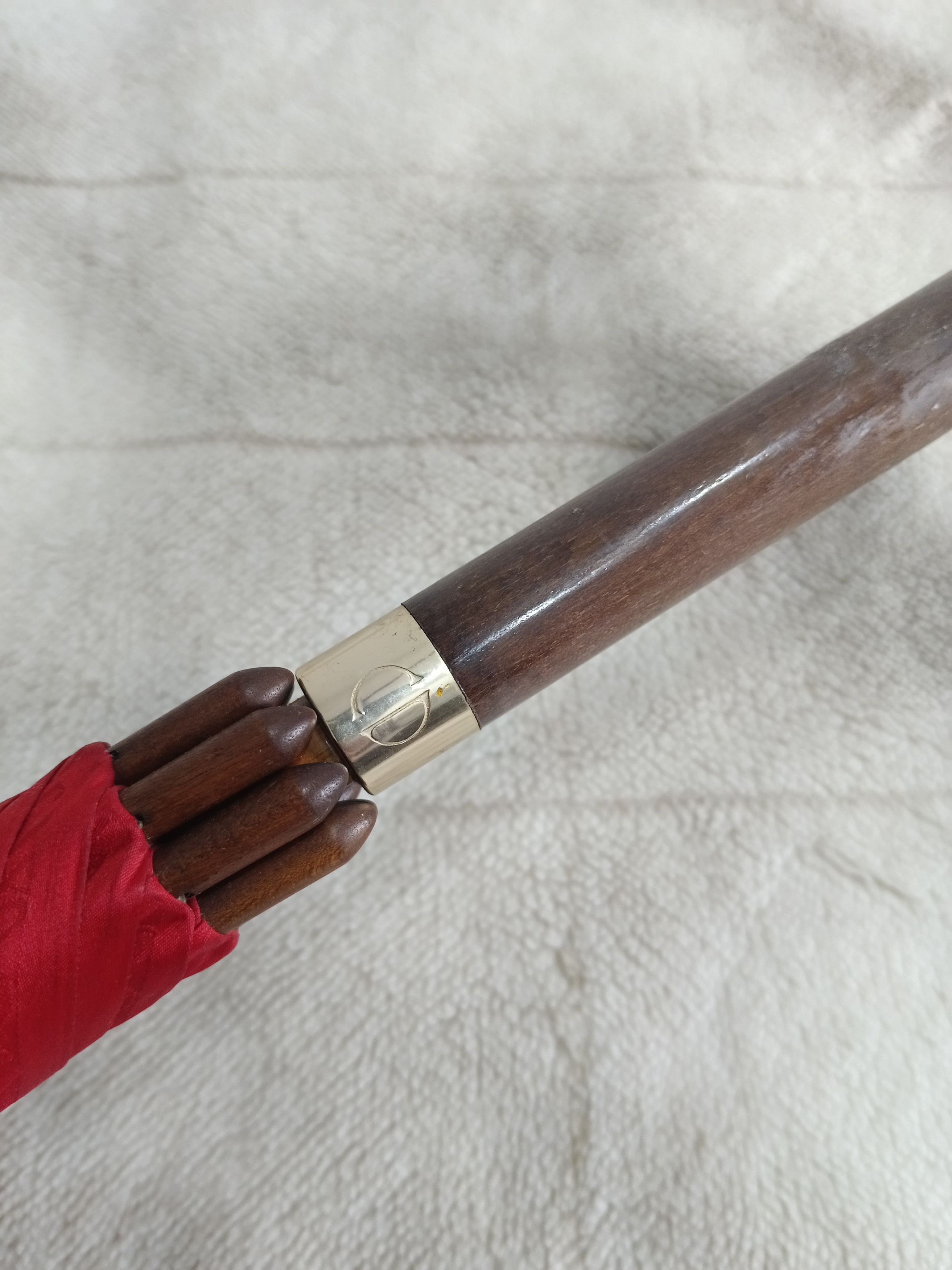 Dior VINTAGE DIOR MONOGRAM WOODEN HANDLE Size ONE SIZE - 8 Thumbnail