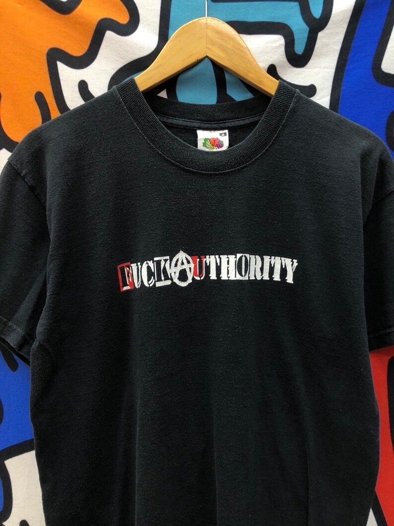 Band Tees Vintage 2001 Pennywise - F Authority tshirt size M 2-side Size US M / EU 48-50 / 2 - 3 Thumbnail