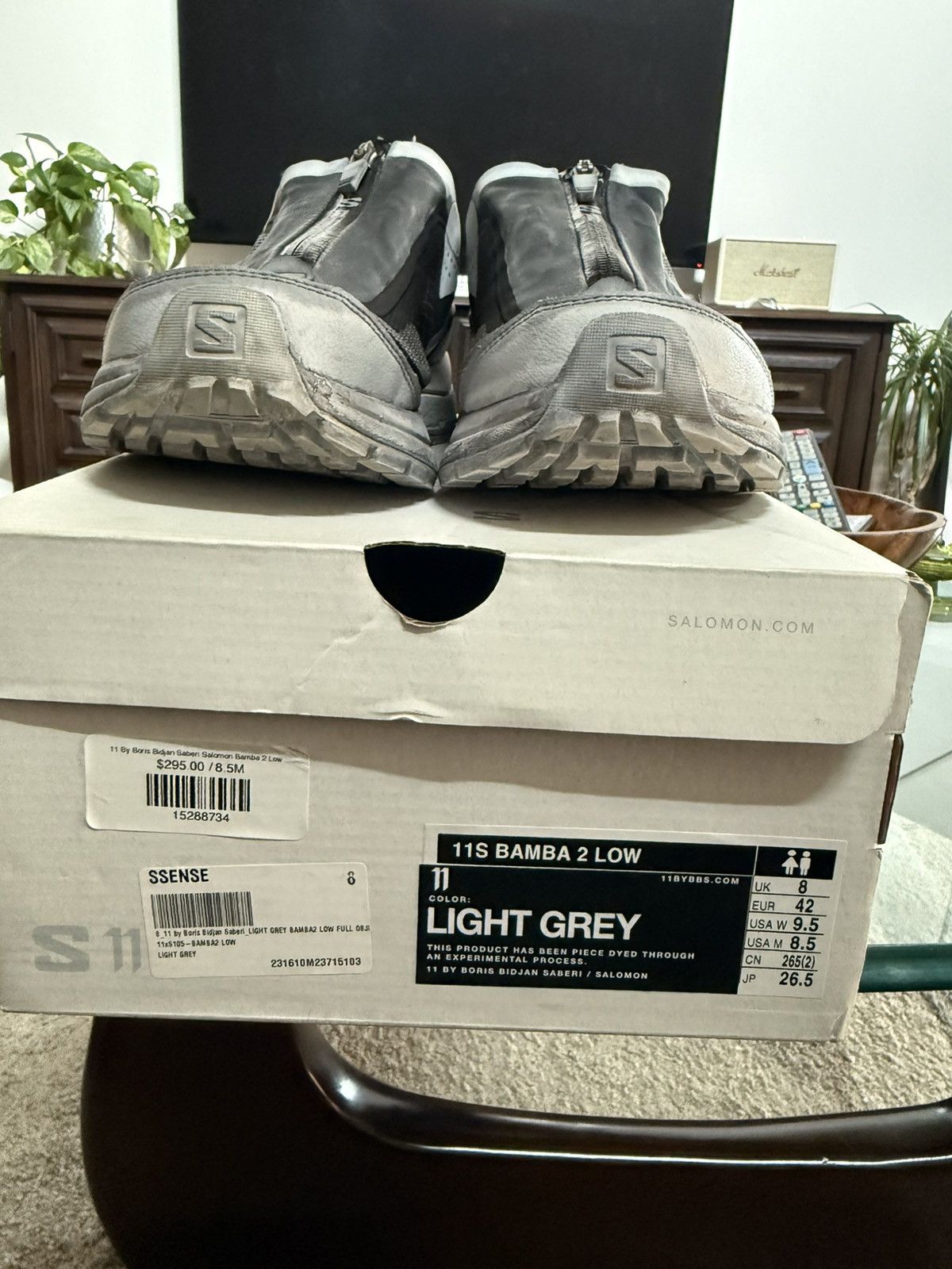 11 By Boris Bidjan Saberi × Salomon 11 By BBS Salomon Bamba 2 Low Size US 8.5 / EU 41-42 - 2 Thumbnail