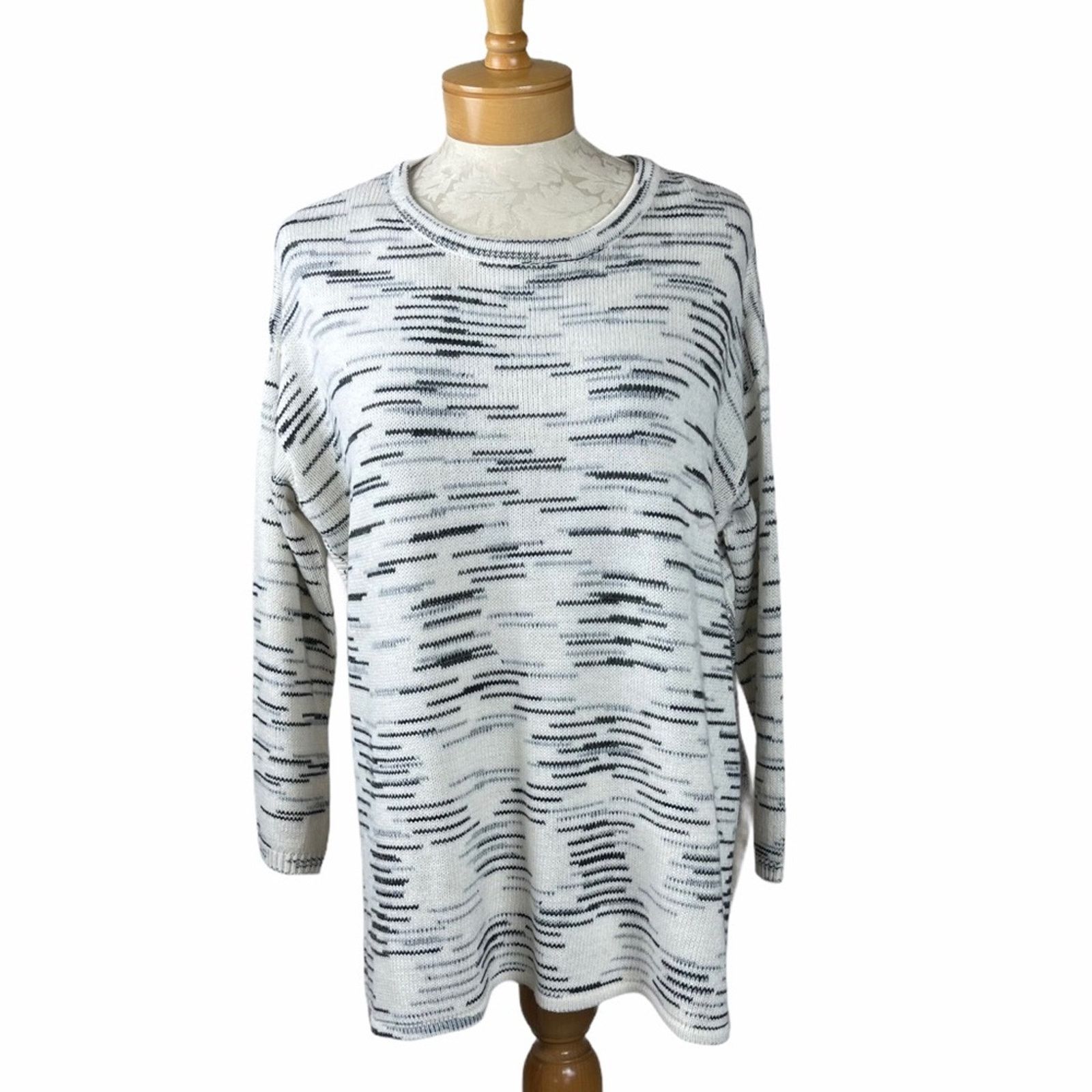 Divided H&M Divided Pullover Scoop Neck Sweater Multi S Size S / US 4 / IT 40 - 1 Thumbnail