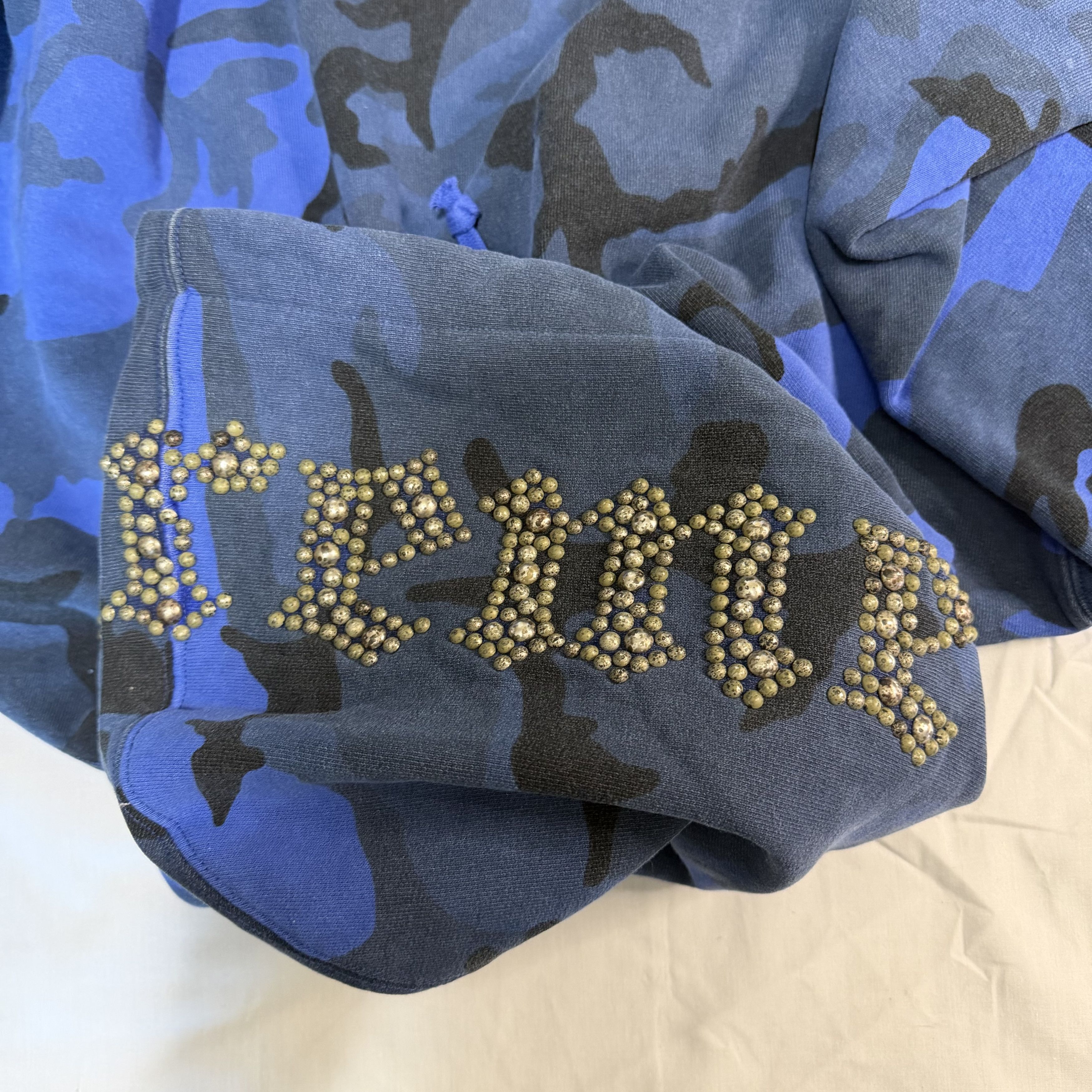Supreme Overdyed Studded Hoodie Size US L / EU 52-54 / 3 - 11 Thumbnail