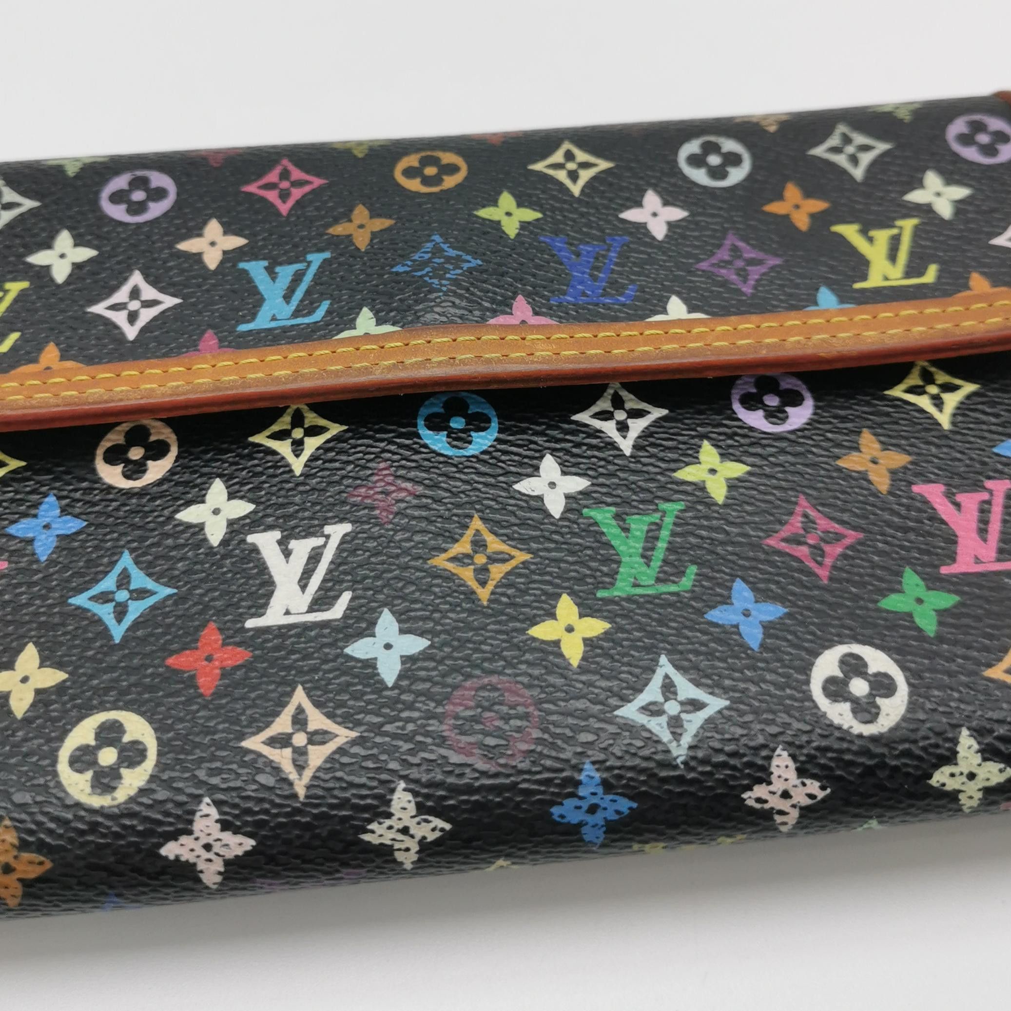 Louis Vuitton Louis Vuitton (LV) Vegetable Tanned Leather and Black Trico Size ONE SIZE - 5 Thumbnail