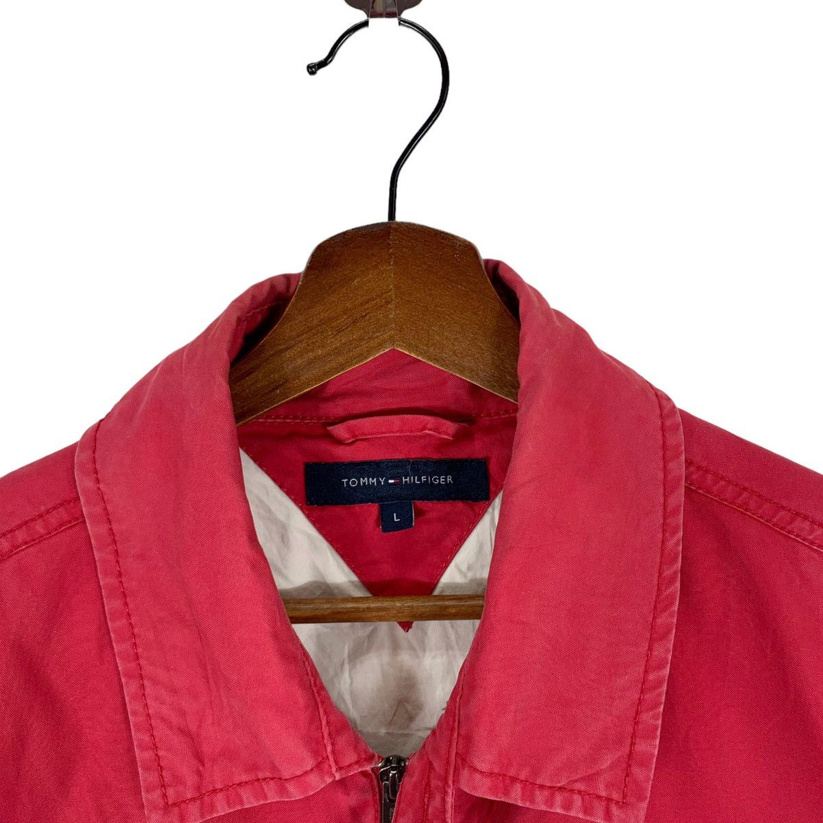 Tommy Hilfiger VINTAGE TOMMY HILFIGER COTTON ZIPPER JACKET Size US L / EU 52-54 / 3 - 5 Thumbnail