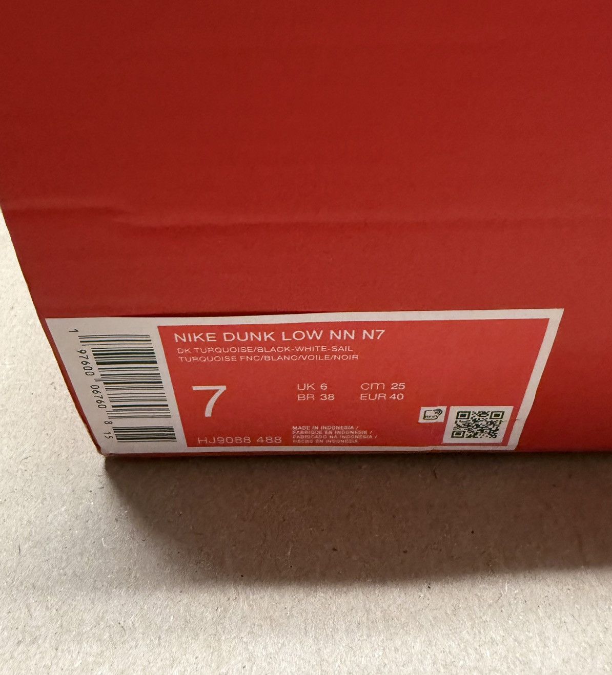 Nike Nike Dunk Low Next Nature N7 men’s size 7 shoes Rare NEW! Size US 7 / EU 40 - 6 Thumbnail