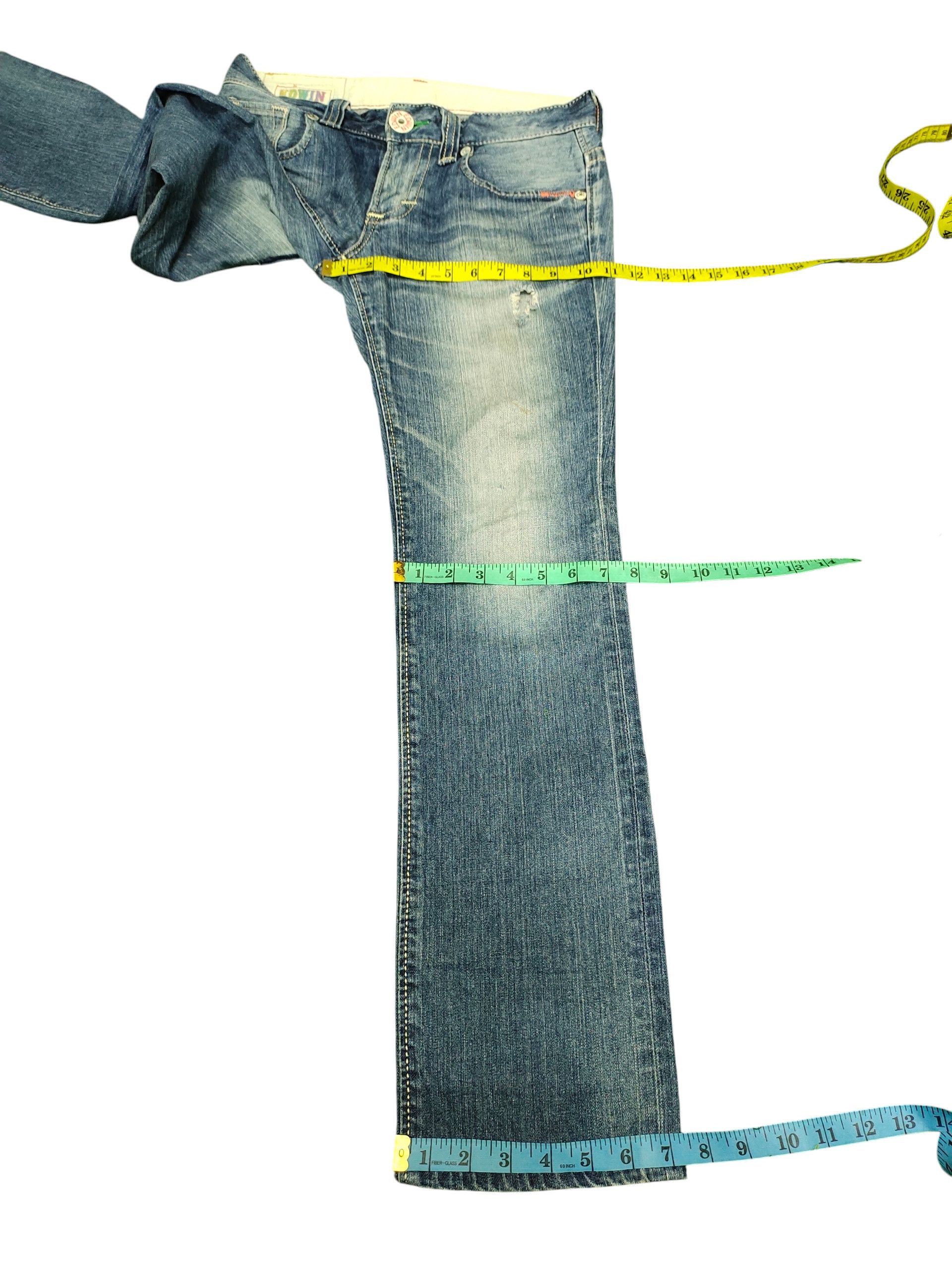 Vintage Edwin Exelusive Vintage Distress Denim Jeans 423XVL