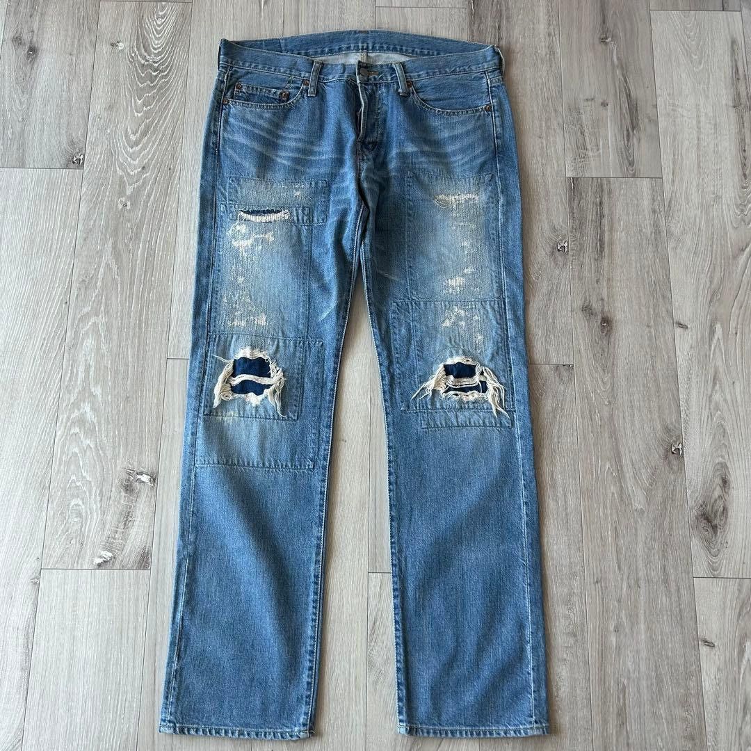 Hysteric Glamour Distressed Jeans Size US 32 / EU 48 - 1 Thumbnail