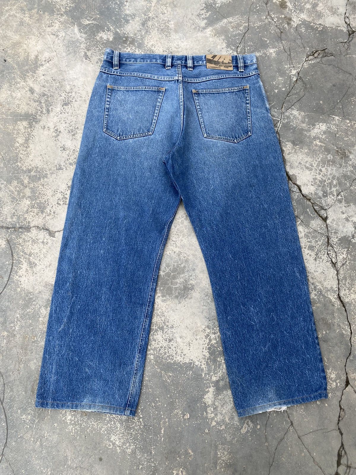 Alphanumeric ALPHA NUMERIC Vintage Baggy Jeans Size US 36 / EU 52 - 3 Thumbnail