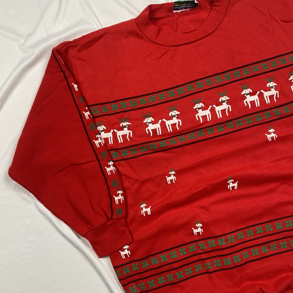 Other Vintage 90s Sky Lite Christmas 3qr Sleeve Crewneck Size M / US 6-8 / IT 42-44 - 2 Thumbnail
