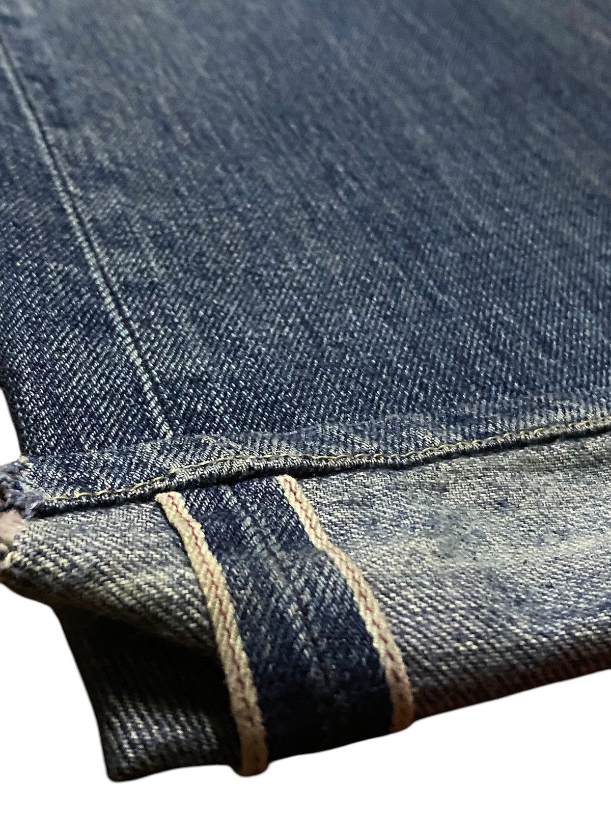 Japanese Brand Vintage Japanese Brand Uniqlo Selvedge Distressed Jeans Size US 34 / EU 50 - 12 Thumbnail