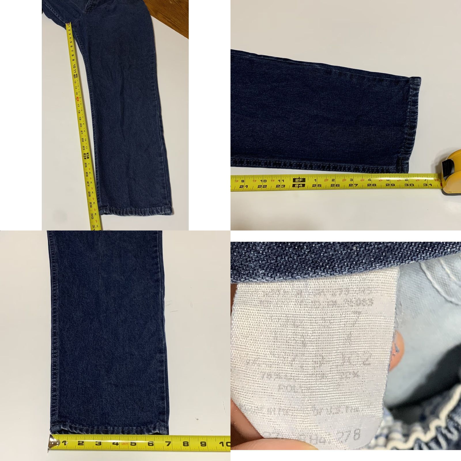 Lee VINTAGE Lee Original Womens Mom Jeans Elastic High Waist 32x30 Blue Denim Cotton Blend Relaxed Fit Women Jeans 30 In Inseam Mens? Size 24" / US 00 / IT 34 - 8 Thumbnail