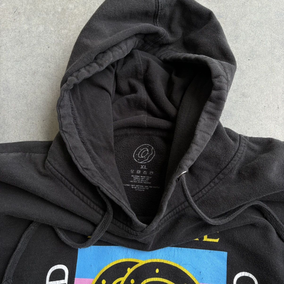 Golf Wang × Odd Future Y2K 2015 Odd Future Hoodie XL Gucci Donut Style Black Skater Size US XL / EU 56 / 4 - 6 Thumbnail