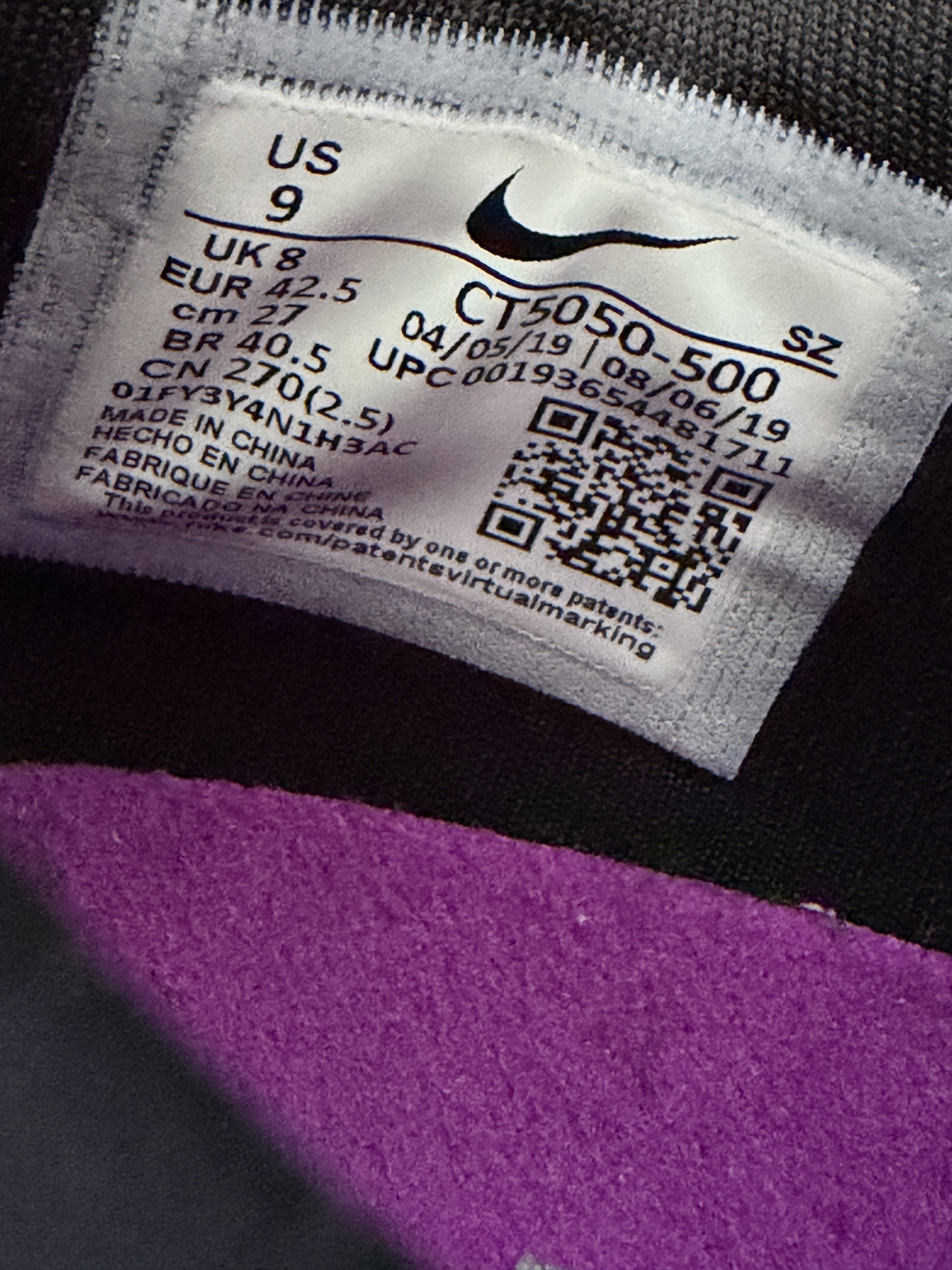 Nike Nike Dunk Low Viotech (2019) Size US 9 / EU 42 - 2 Thumbnail