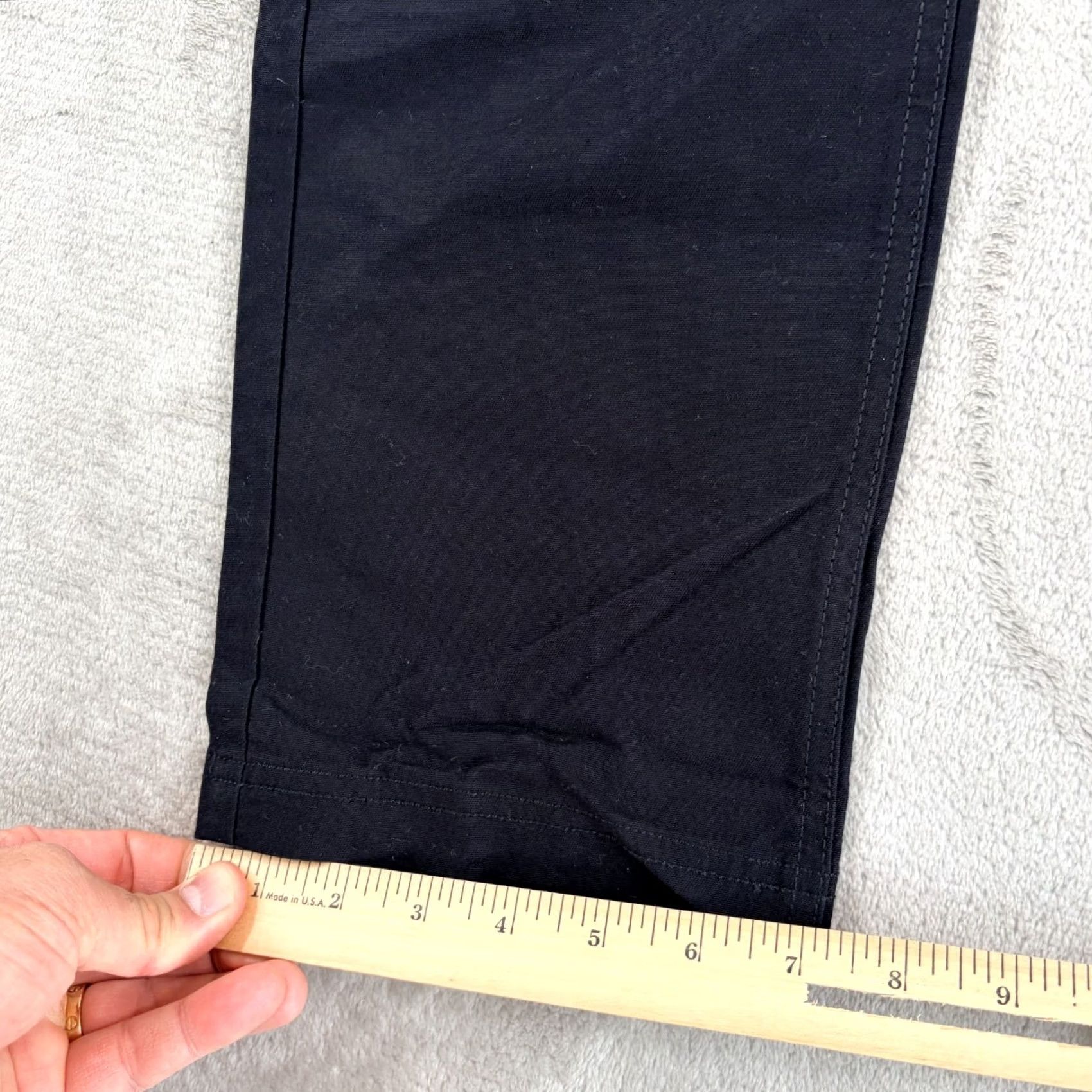 Roark Roark Pants Mens 34 Black Revival Layover Traveler Men 34x31 Slim Fit Dura Stretch Size US 34 / EU 50 - 6 Thumbnail