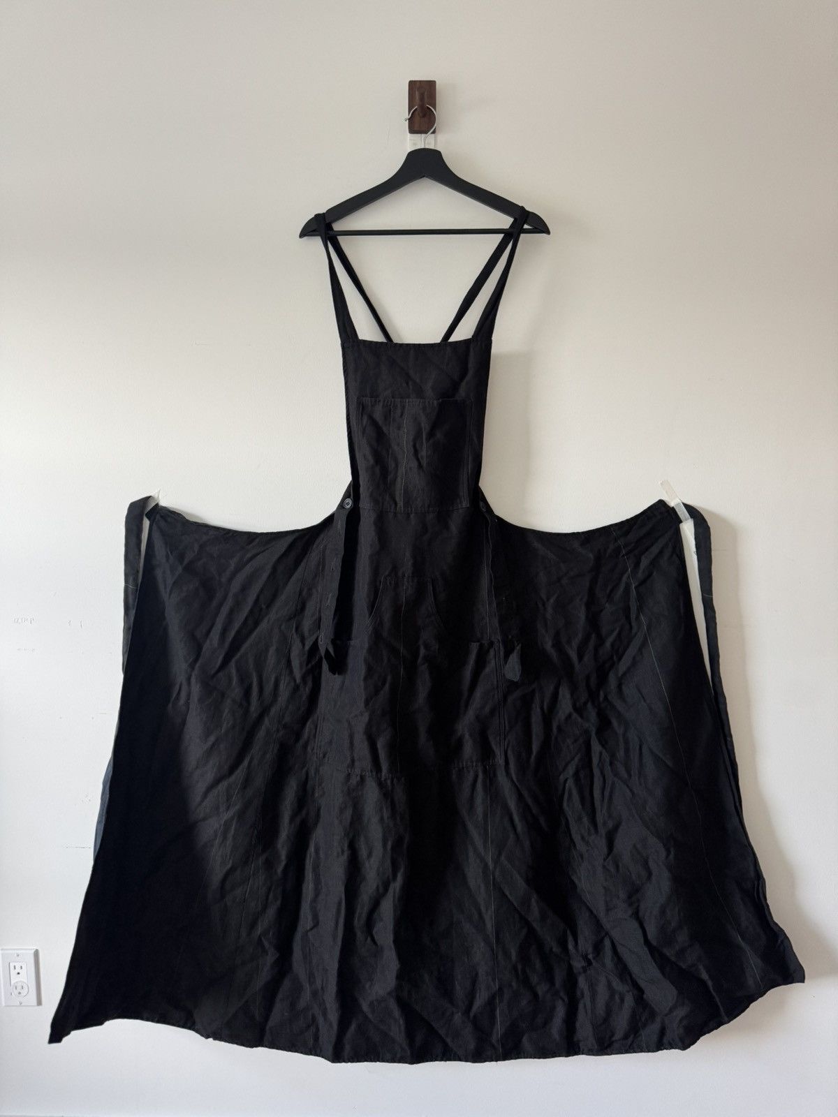 Paul Harnden Shoemakers Black Wool Apron Size US L / EU 52-54 / 3 - 1 Thumbnail