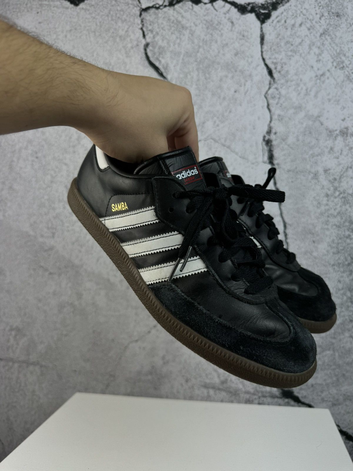 Adidas ADIDAS SAMBA OG BLACK US 9 1/2 l Size US 9.5 / EU 42-43 - 2 Thumbnail