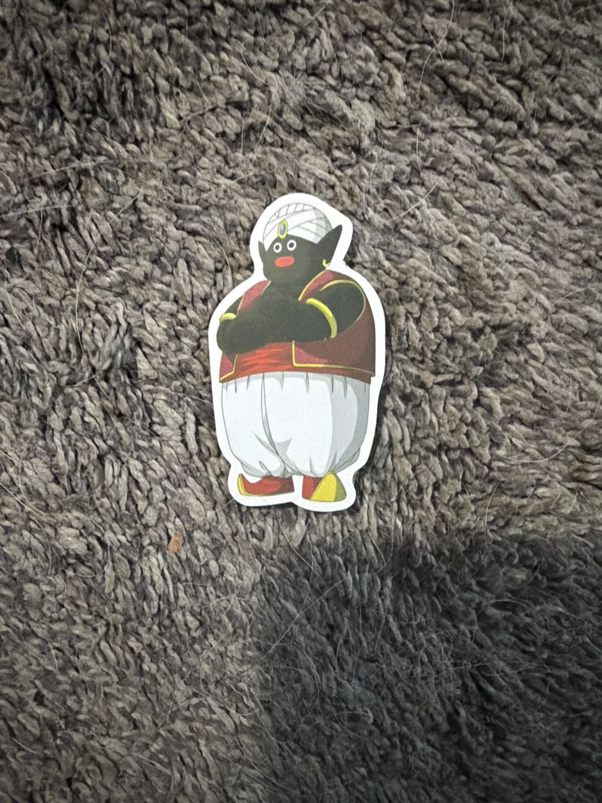 Cartoon Network Dragon Ball Mr. Popo Sticker Size ONE SIZE - 1 Thumbnail