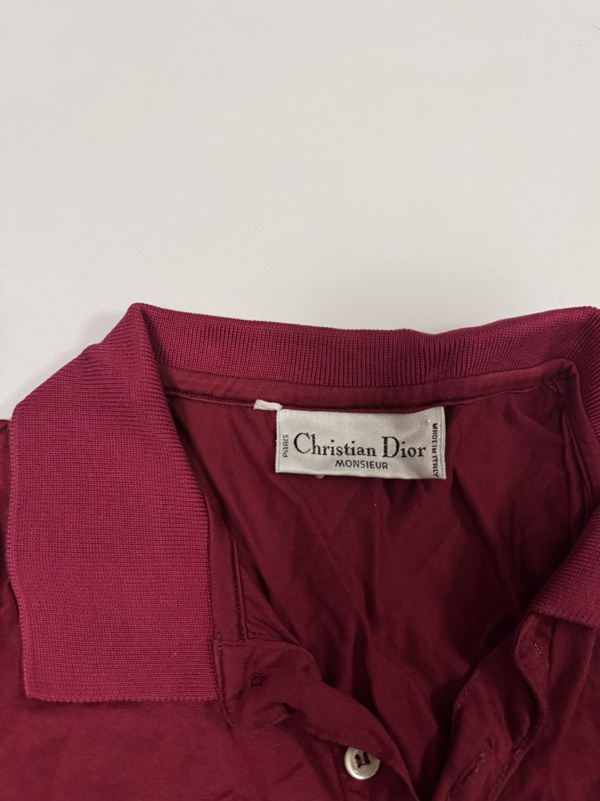 Christian Dior Monsieur Vintage Dior Polo Size US M / EU 48-50 / 2 - 8 Thumbnail