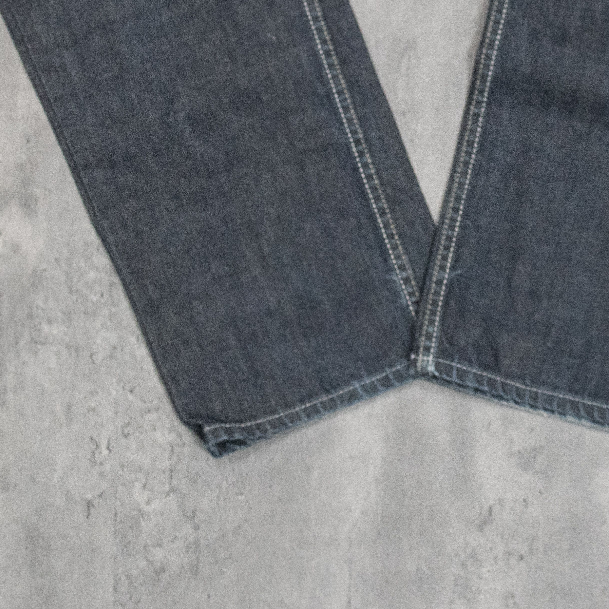 Diesel Y2K 00's Diesel Industry's Indigo Baggy Relax Denim Pant's Size US 36 / EU 52 - 6 Thumbnail