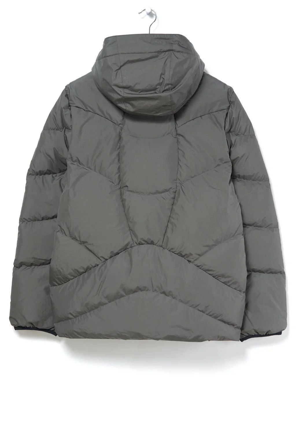 Goldwin Men's Rip-Stop Down Parka Jacket - Khaki Grey Size US M / EU 48-50 / 2 - 3 Thumbnail