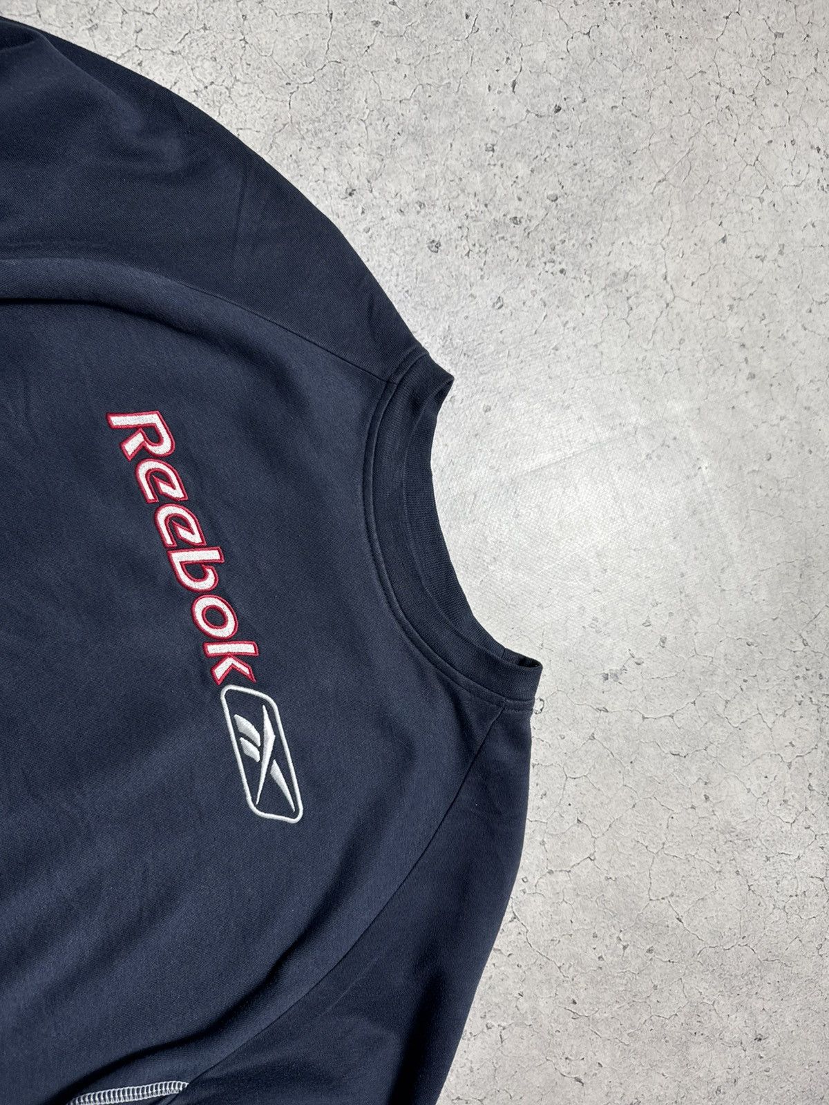 Reebok Reebok Vintage Sweatshirt Big Logo Size M Size US M / EU 48-50 / 2 - 4 Thumbnail