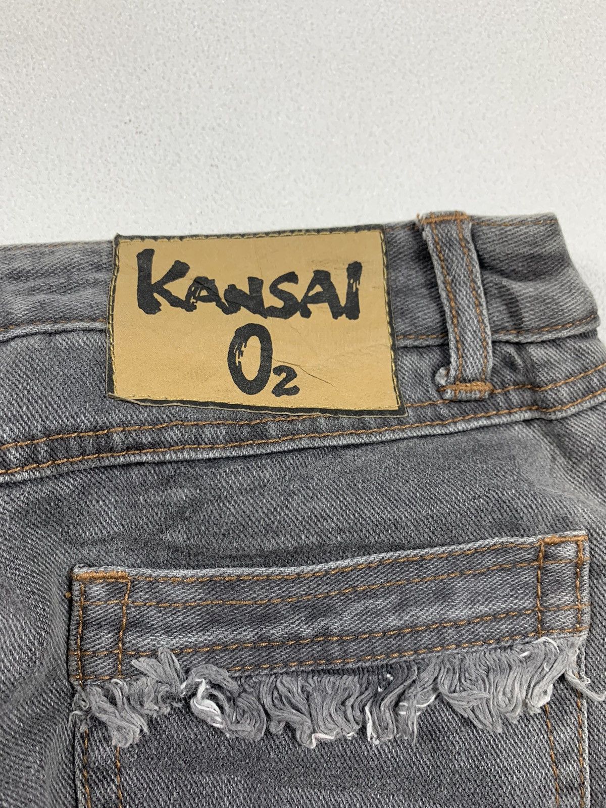 Yohji Yamamoto Kansai o2 Bootcut Jeans Size 29" - 8 Thumbnail