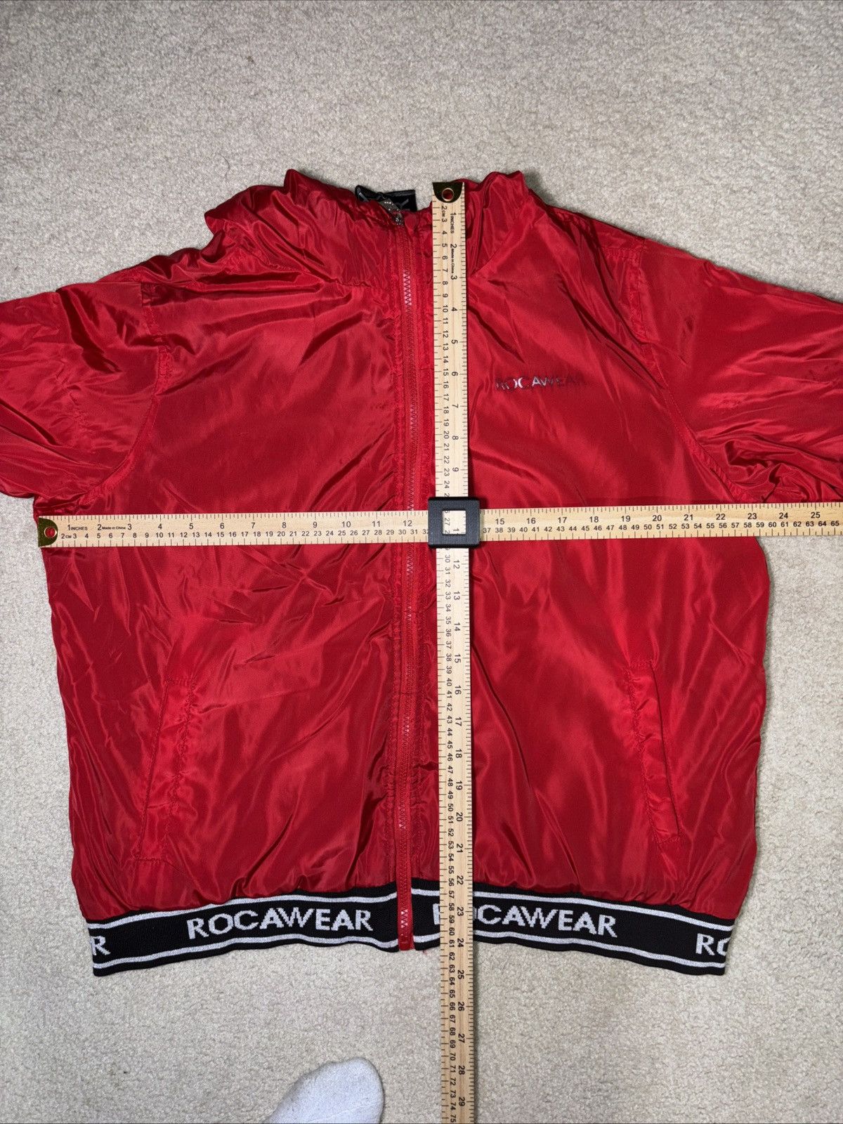 Rocawear Rocawear Jacket Light Bomber Outerwear Womens Size XL Red Size XL / US 12-14 / IT 48-50 - 3 Thumbnail