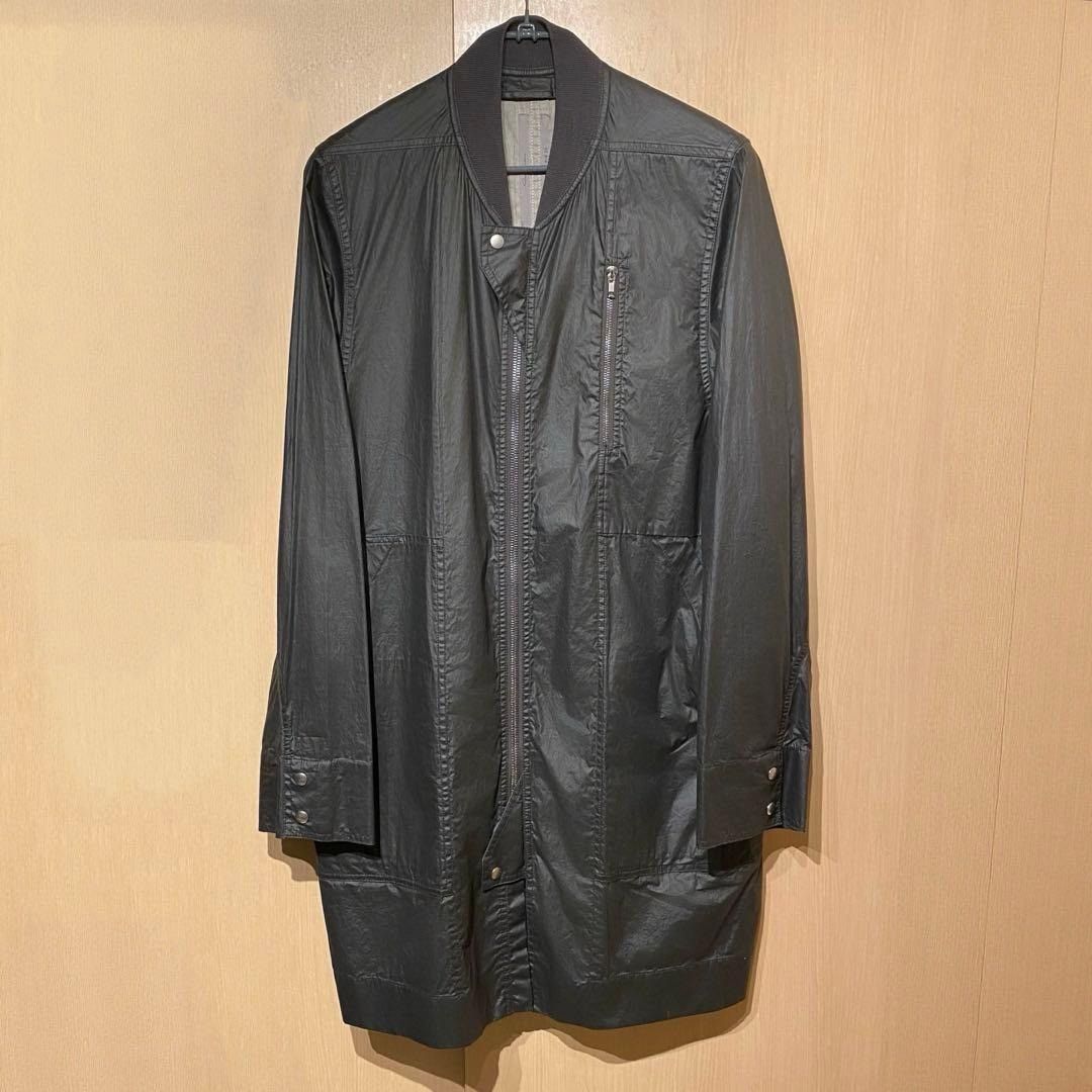 Rick Owens SS14 VICIOUS MOLLINO JACKET BLACK | Grailed