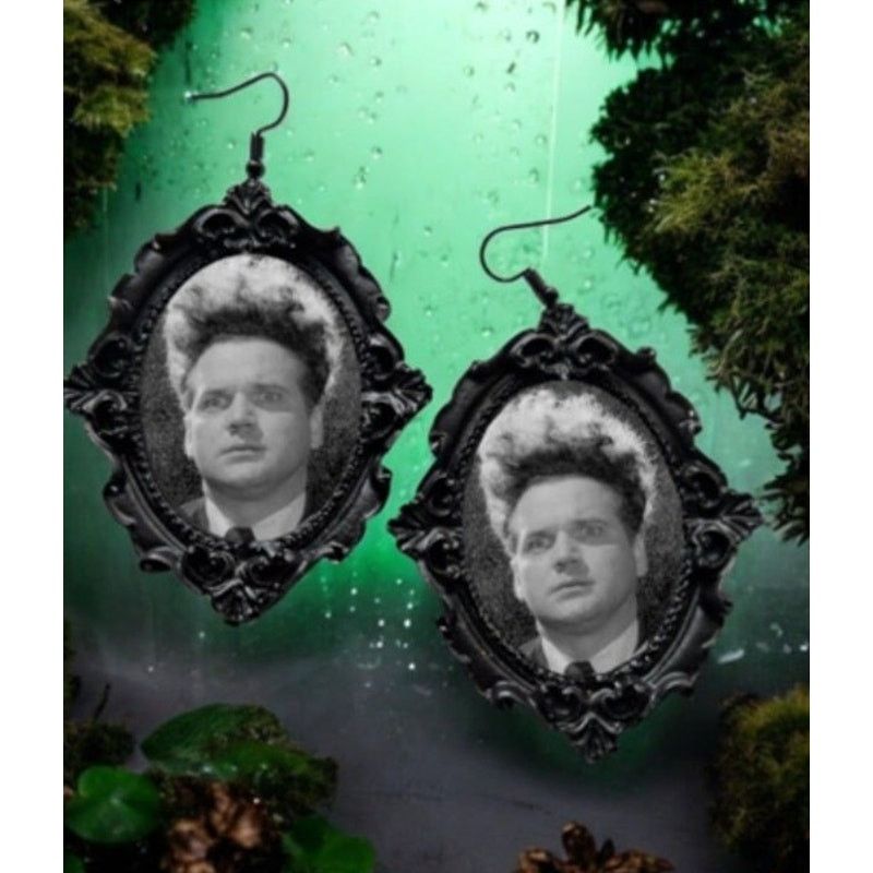 Other Eraserhead Earrings 1977 David Lynch Surreal Horror Size ONE SIZE - 3 Thumbnail