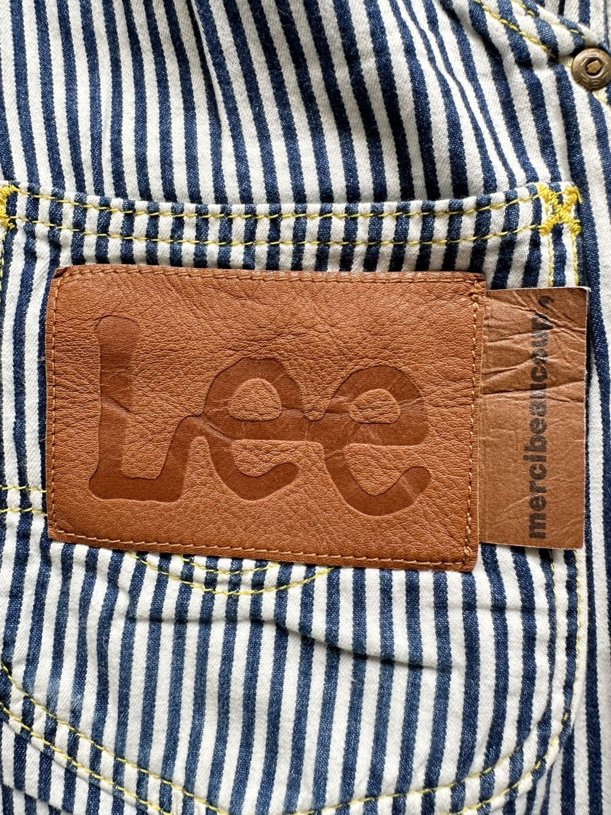 Lee × mercibeaucoup SS12 Mercibeaucoup x LEE drop crotch wabash denim jeans Size US 30 / EU 46 - 19 Thumbnail