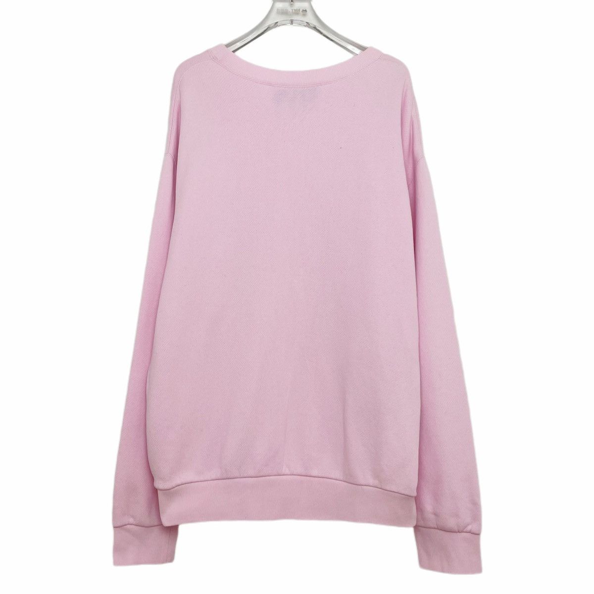 Gucci Gucci Pink Printed Logo Crew Neck Sweatshirt K26WX Size S / US 4 / IT 40 - 2 Thumbnail