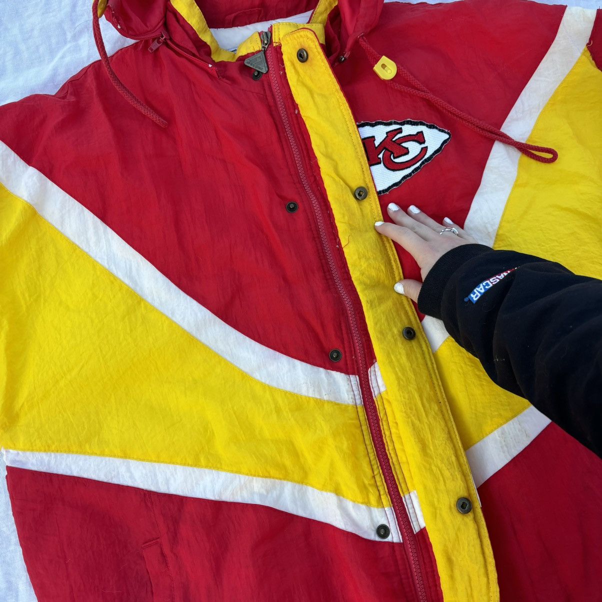 Pro Line Vintage Kansas City Chiefs Coat Size US L / EU 52-54 / 3 - 6 Thumbnail