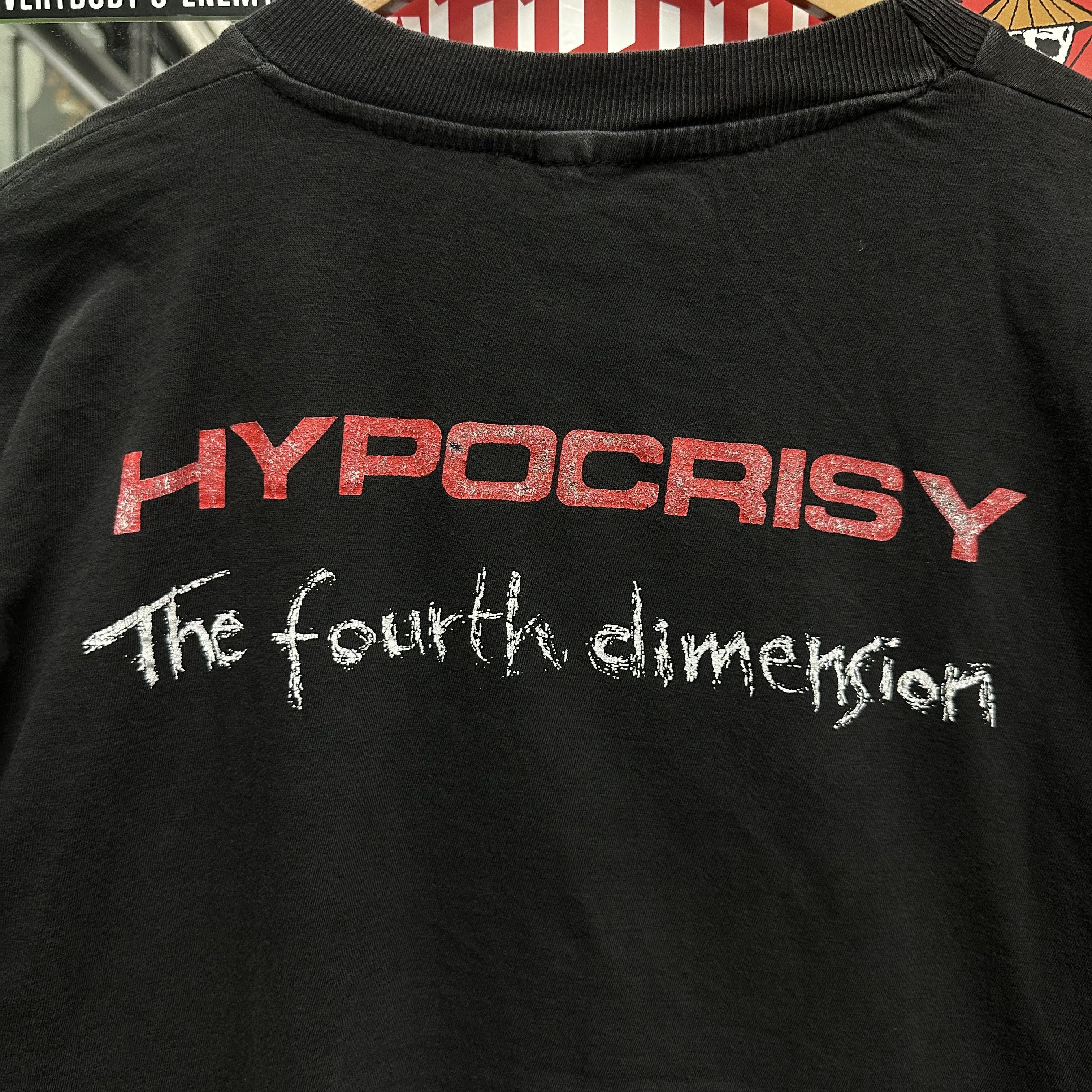 Band Tees HYPOCRISY The Fourth Dimension Rare Vintage 90s Size US XL / EU 56 / 4 - 5 Thumbnail