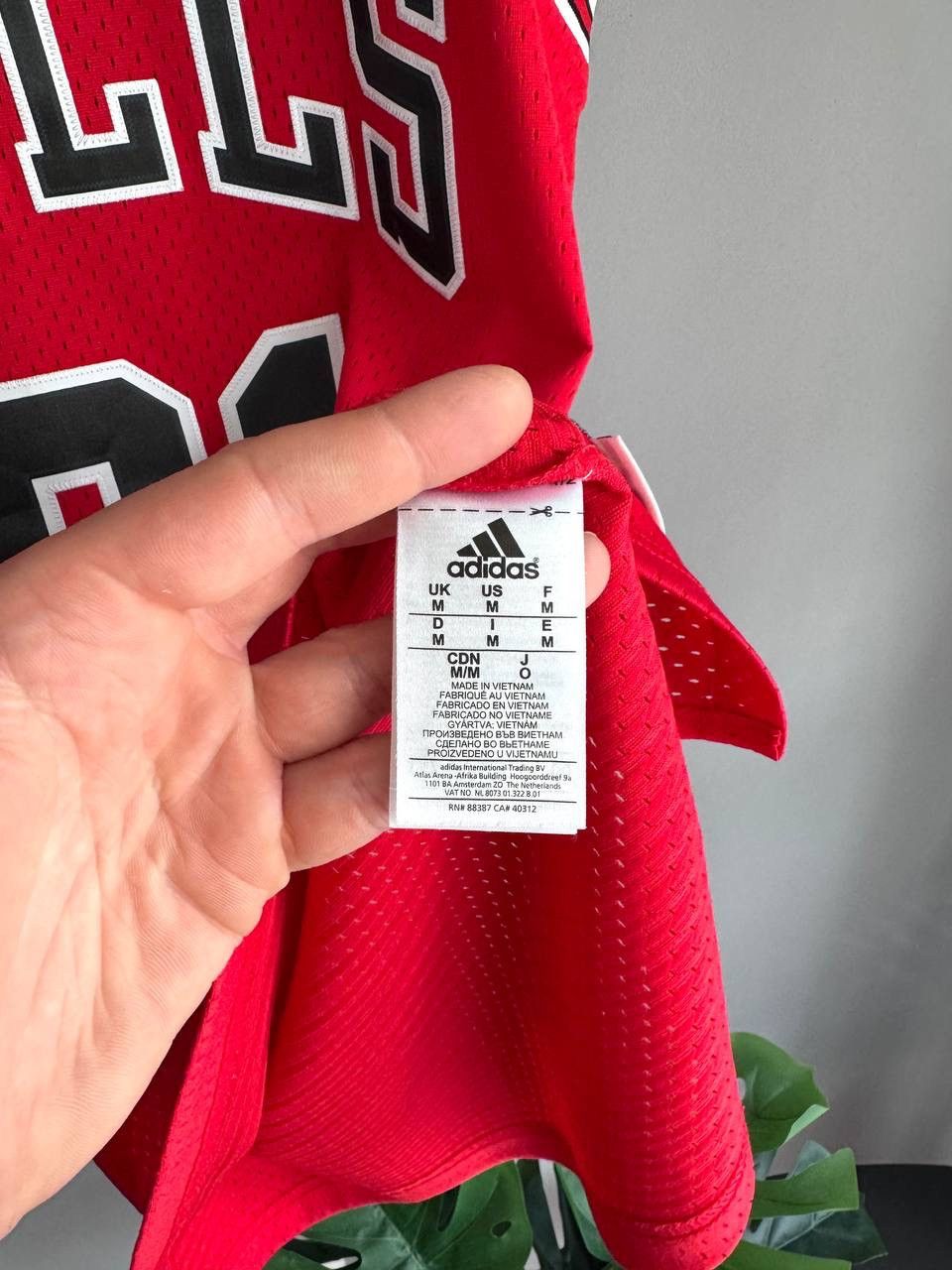 Adidas Adidas Chicago Bulls NBA Basketball Jersey #91 RODMAN, M Size US M / EU 48-50 / 2 - 8 Thumbnail
