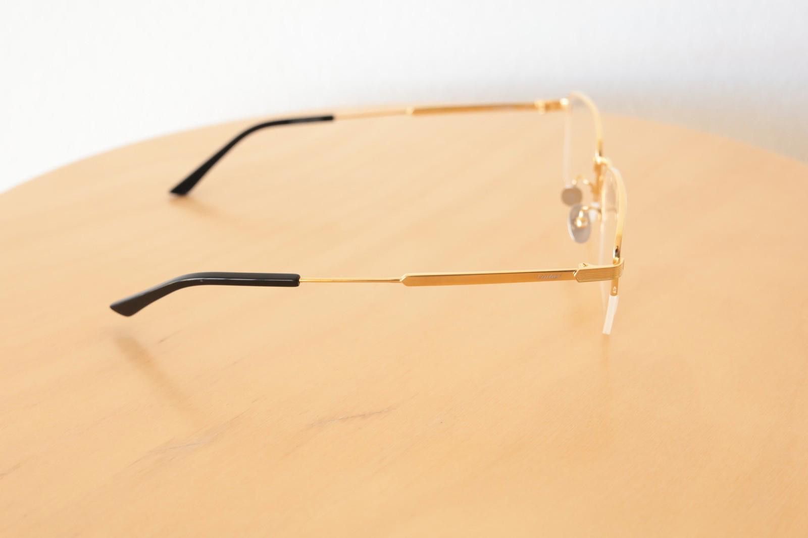 Cartier New Cartier CT0348O 001 gold eyewear eyeglasses titanium Size ONE SIZE - 6 Thumbnail