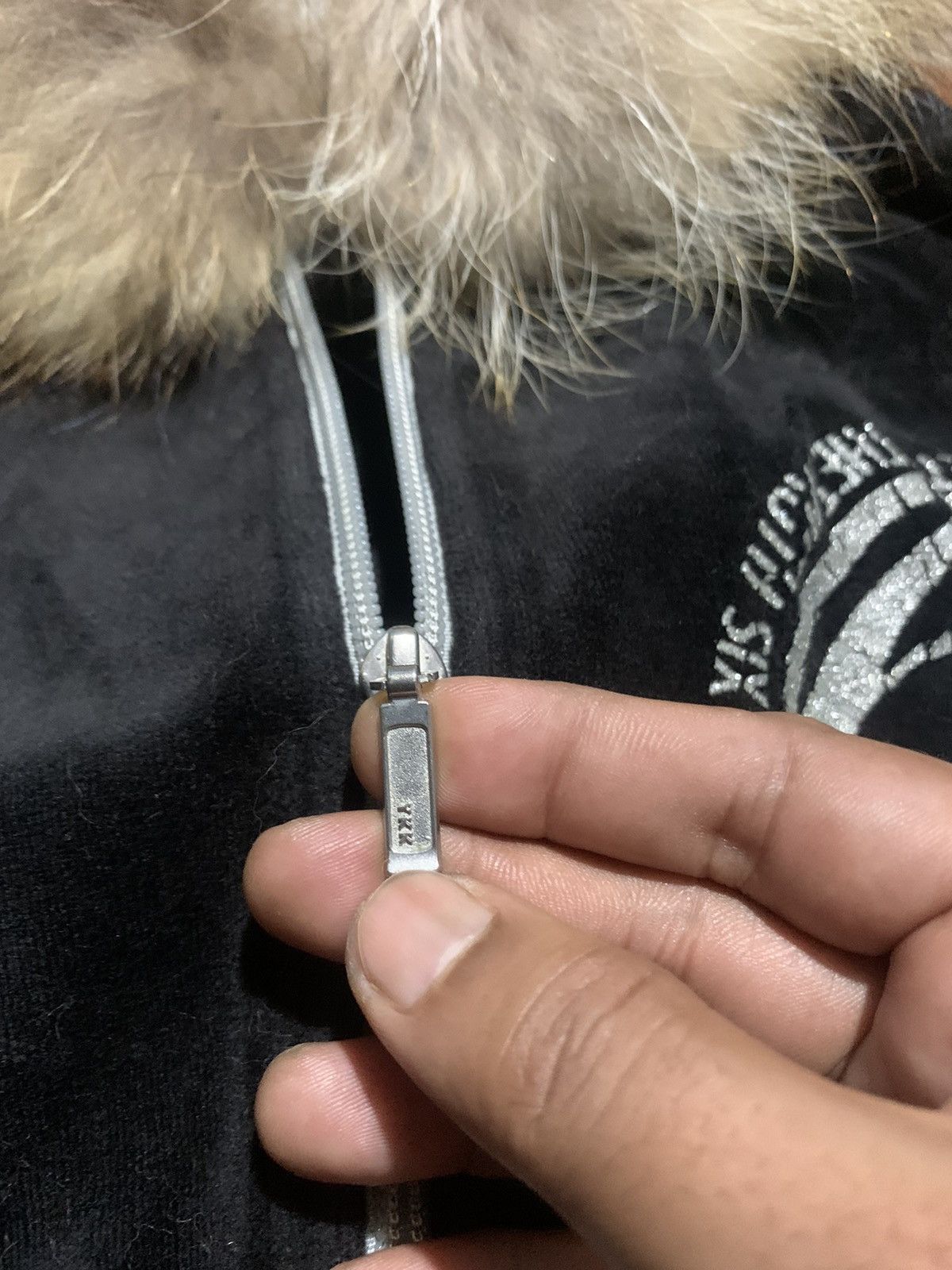 If Six Was Nine × Japanese Brand × Le Grande Bleu (L.G.B.) M Board poem velvet boxy fur hoodie lgb yasuyuki ishii style Size US M / EU 48-50 / 2 - 8 Thumbnail
