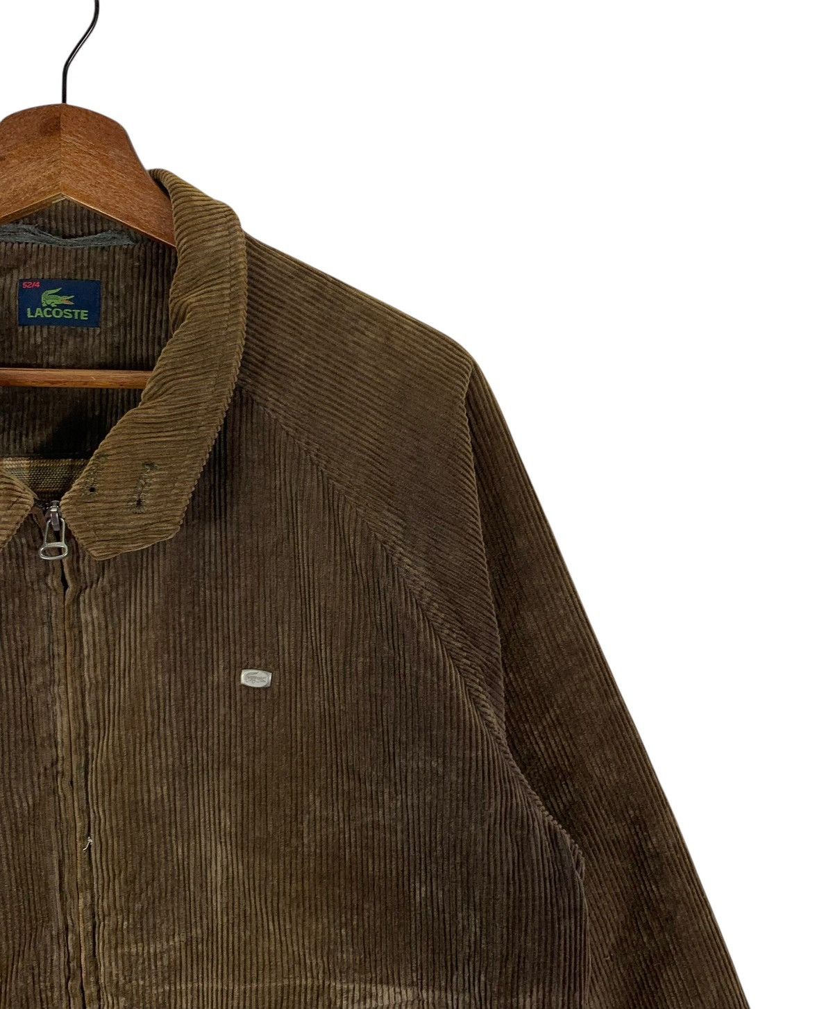Lacoste × Vintage VINTAGE LACOSTE SPORTSWEAR CORDUROY BOMBER JACKET Size US L / EU 52-54 / 3 - 5 Thumbnail