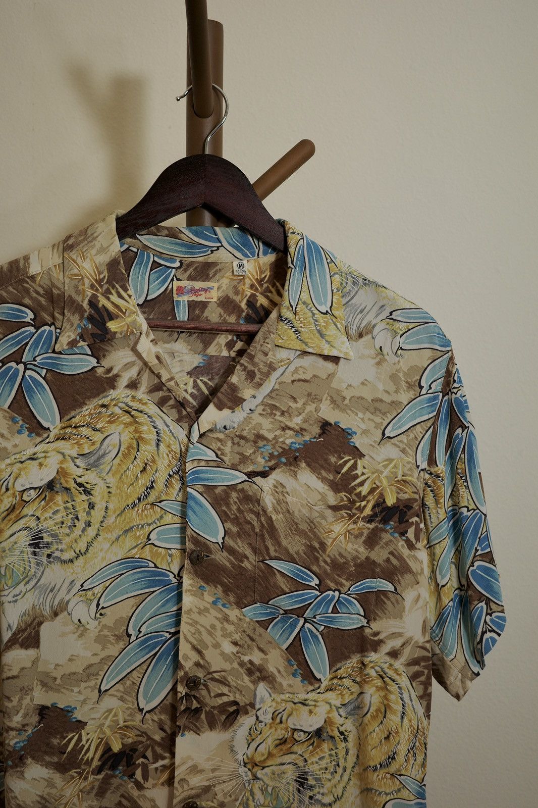 Sun Surf Sun surf toyo tiger pattern silk short sleeve shirt Size US L / EU 52-54 / 3 - 1 Thumbnail