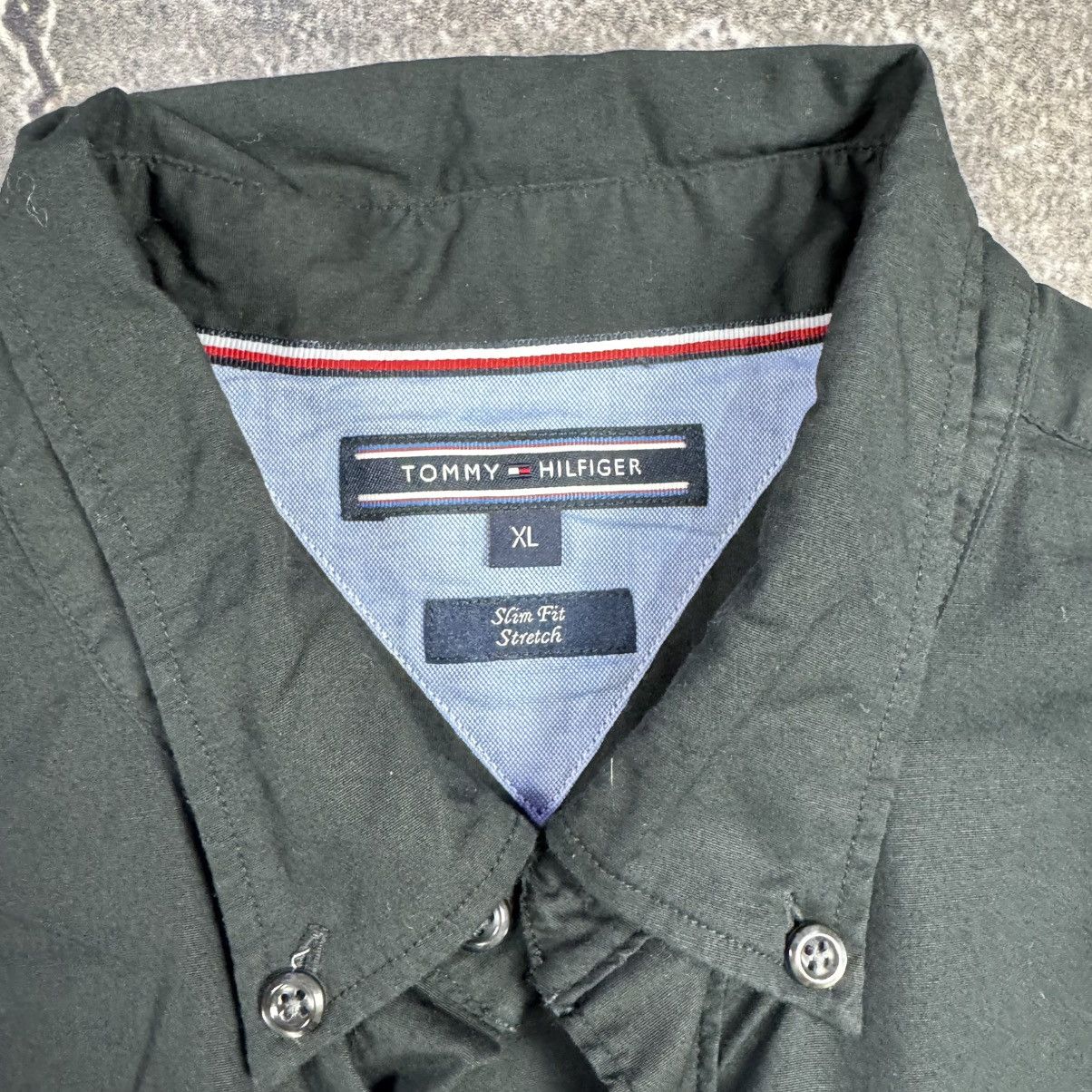 Tommy Hilfiger Premium Tommy Hilfiger Slim Fit Stretch Shirt - Size XL Size US XL / EU 56 / 4 - 3 Thumbnail
