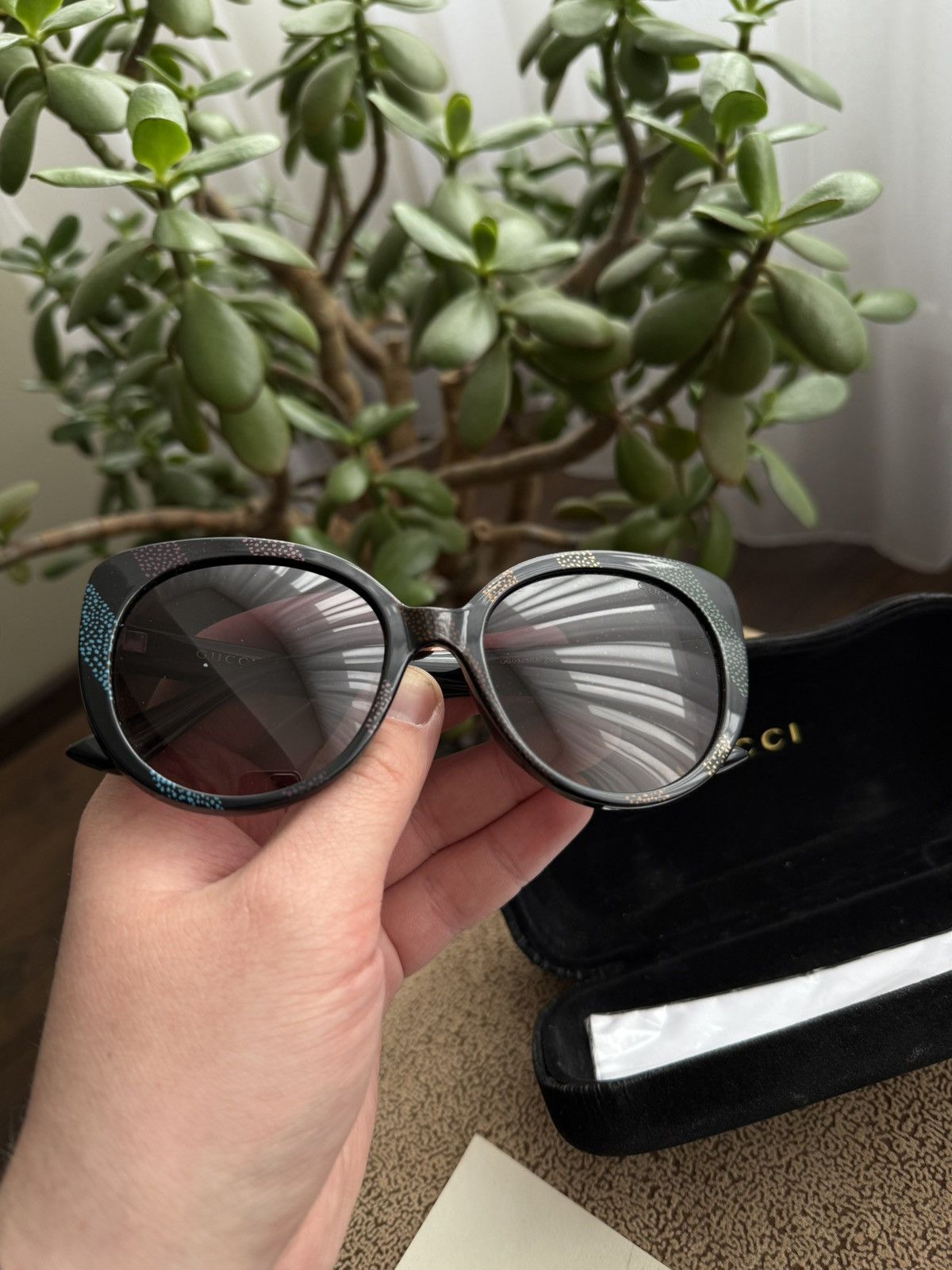 Gucci Gucci Cat Eye Glasses gg0325sa 002 Size ONE SIZE - 4 Thumbnail