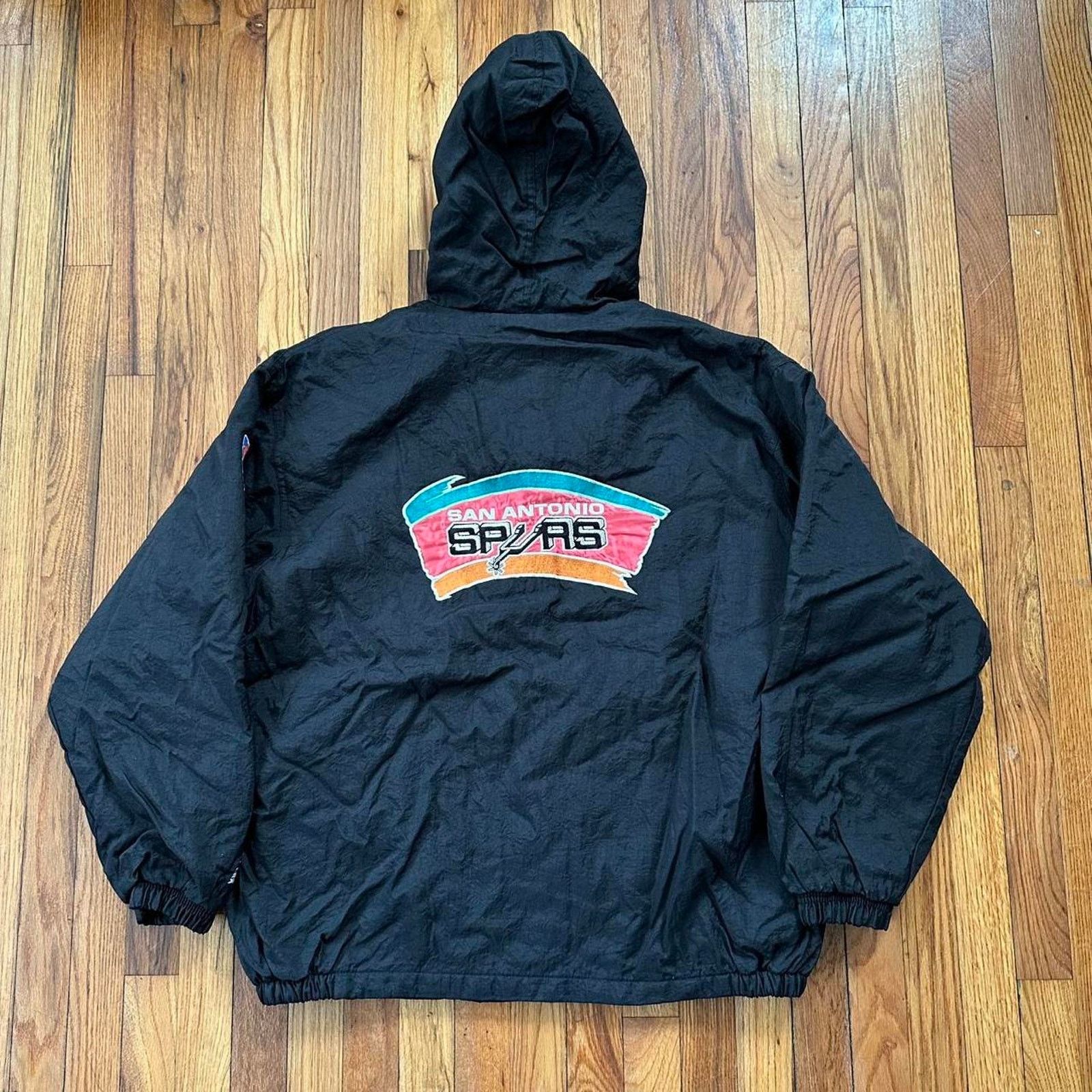 Starter Vintage Starter San Antonio Spurs Full Zip Jacket NBA size L Size US L / EU 52-54 / 3 - 1 Thumbnail