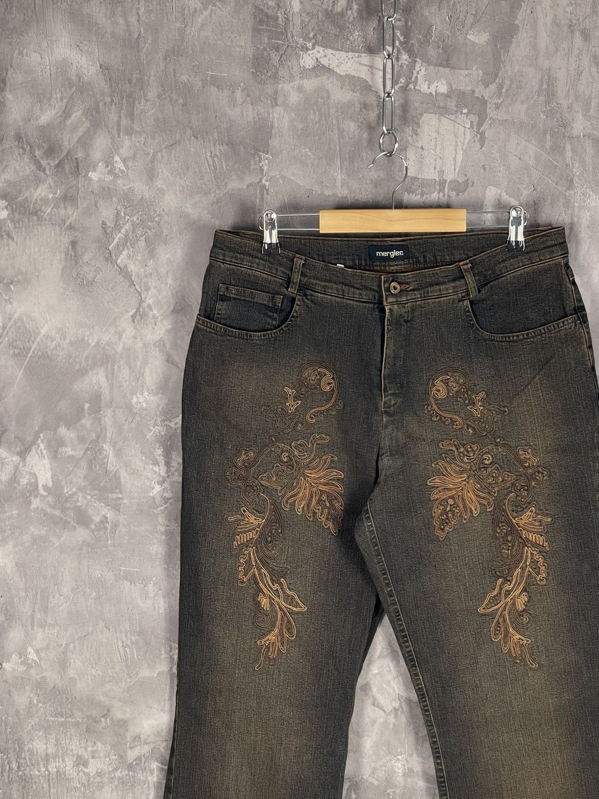 Hysteric Glamour × If Six Was Nine × Vintage Vintage Diesel Style jeans distressed faded brown denim y2k Size US 32 / EU 48 - 3 Thumbnail