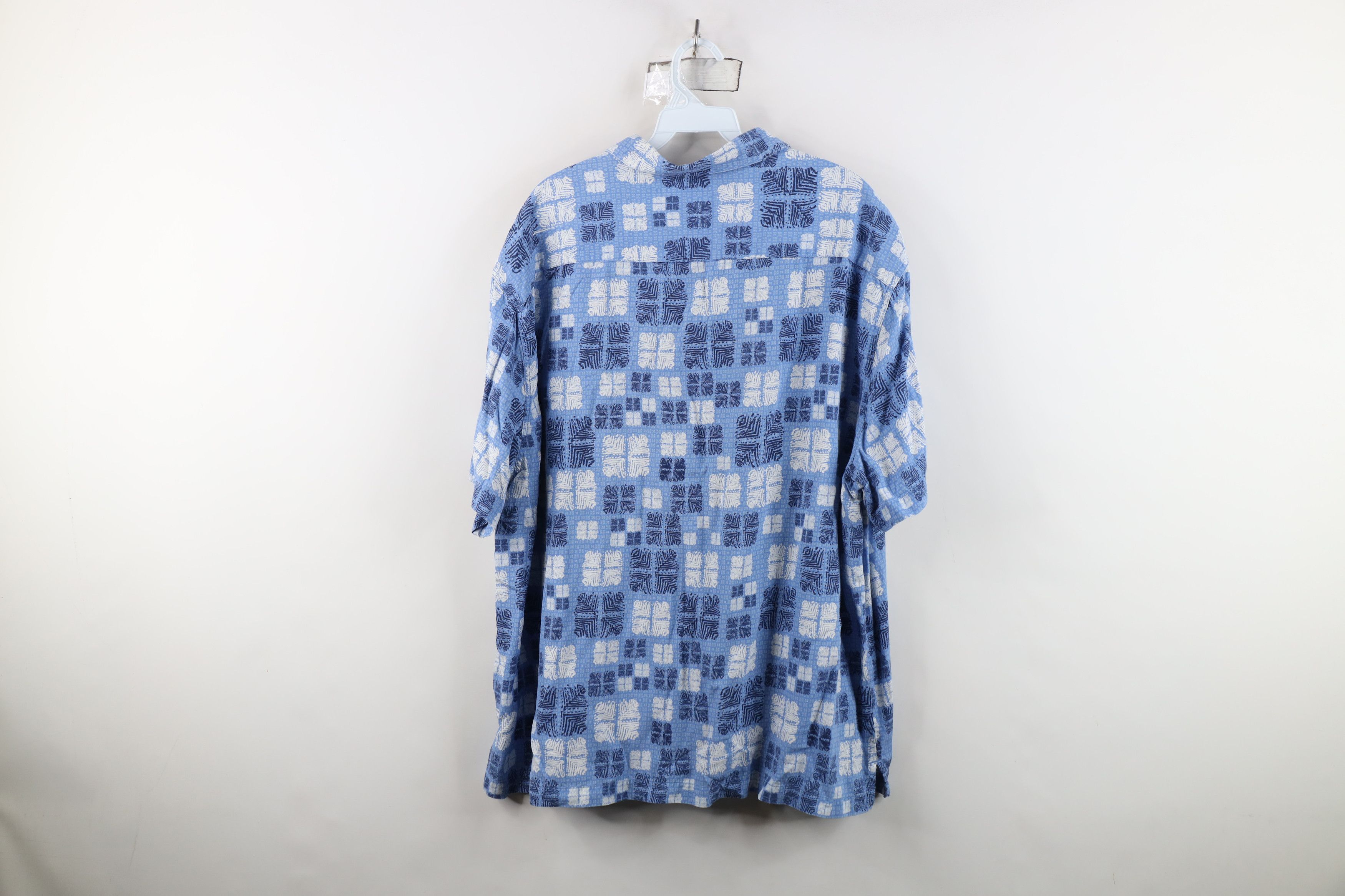 Nat Nast Nat Nast Luxury Originals Geometric Hawaiian Button Shirt Size US XXL / EU 58 / 5 - 10 Thumbnail