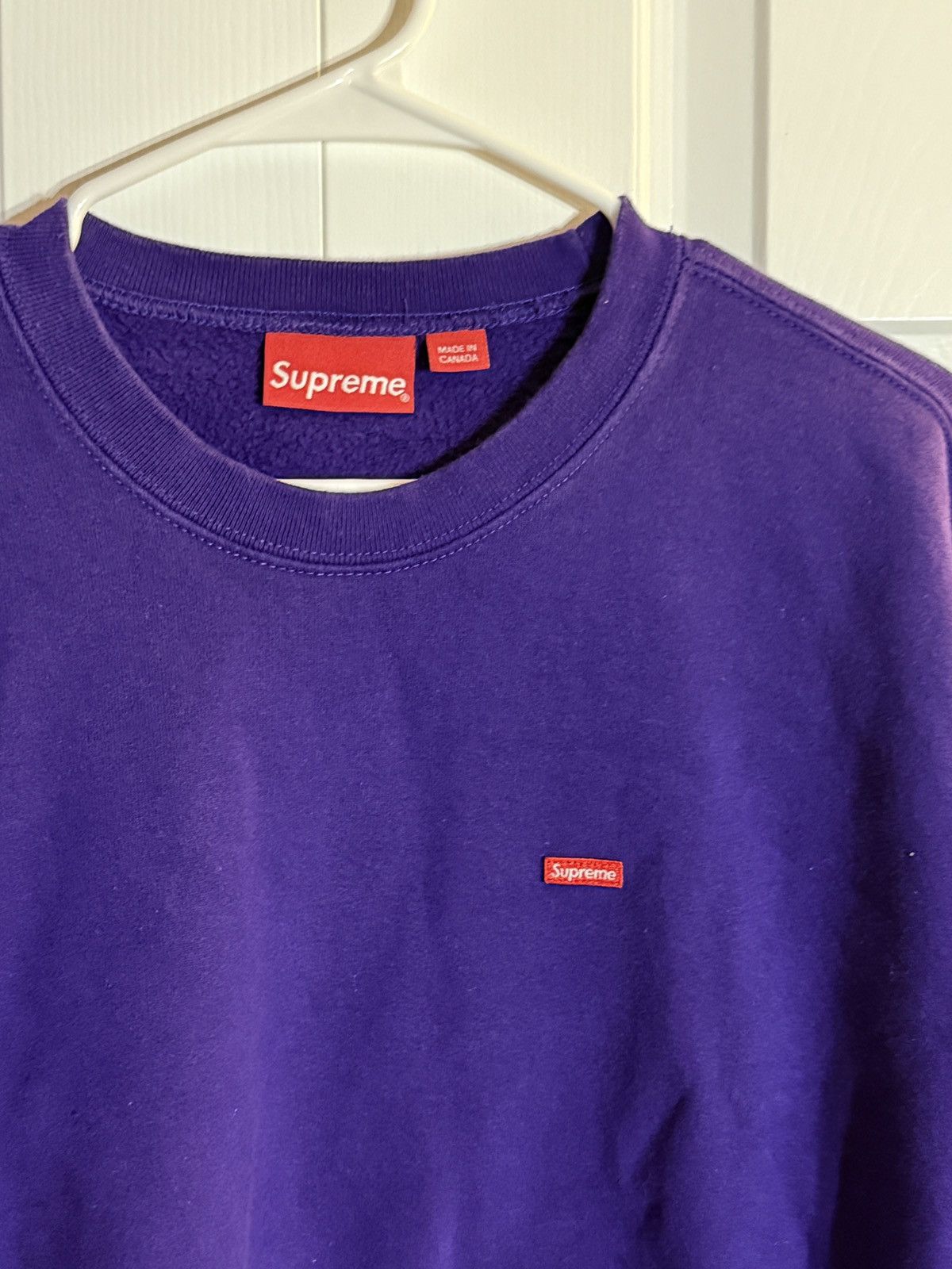 Supreme Supreme Small Box Logo Crewneck Size US M / EU 48-50 / 2 - 2 Thumbnail