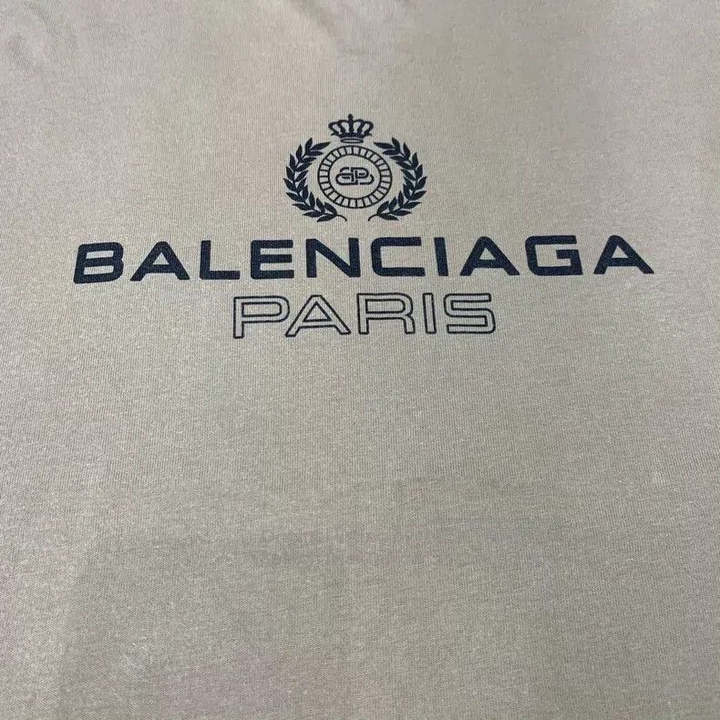 Balenciaga Balenciaga Khaki Color Wheat Crown Short Sleeve Size US S / EU 44-46 / 1 - 6 Thumbnail