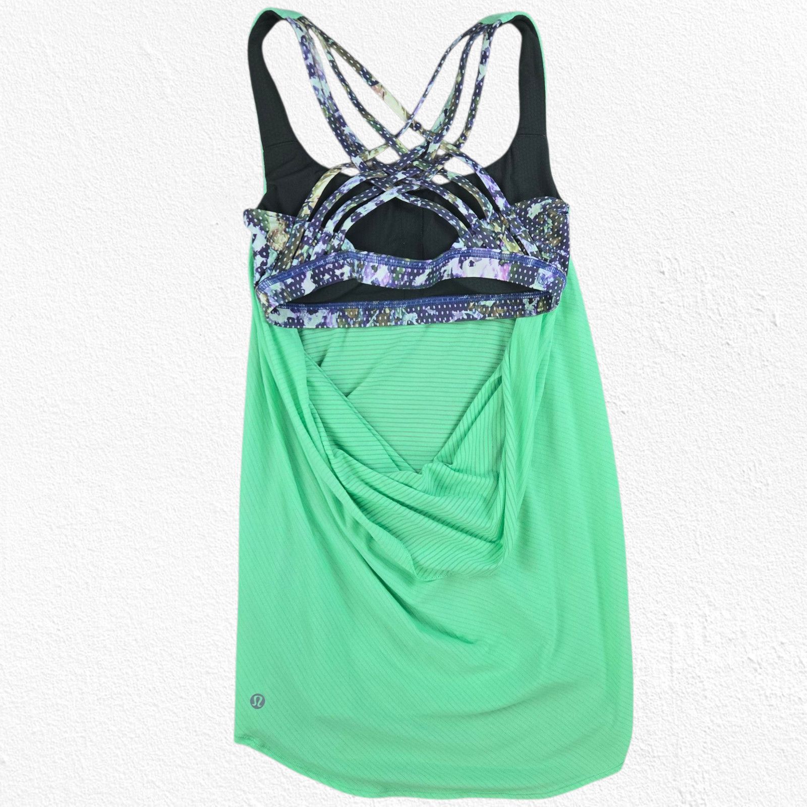Lululemon Lululemon Lime Green Wild Tank Top Size 4 Size S / US 4 / IT 40 - 6 Thumbnail