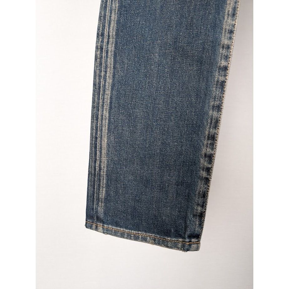 Saint Laurent Paris o1rshd1 Skinny 5 Pockets Low Pants in Winter Sky Blue Size US 29 - 5 Thumbnail