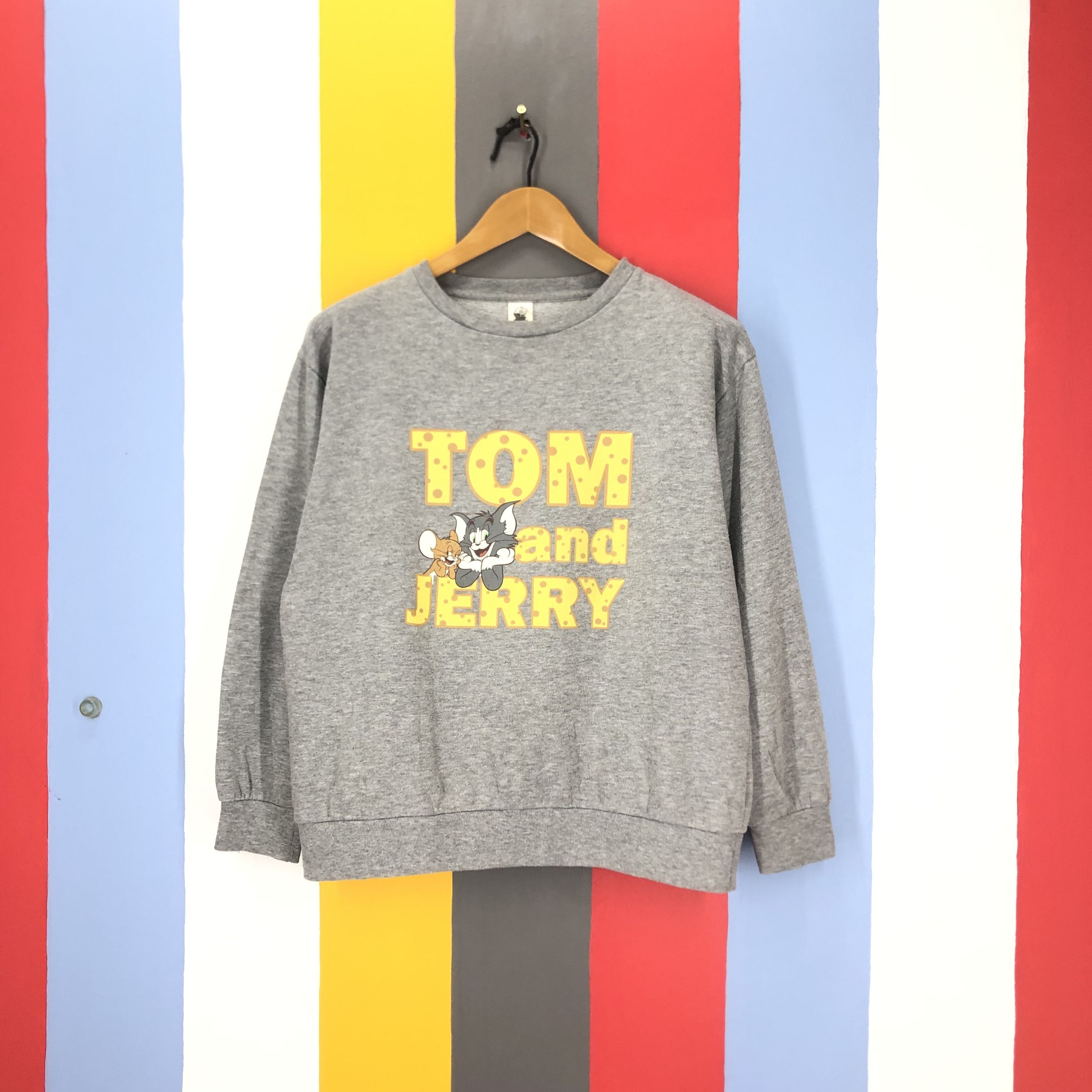 Cartoon Network TOM AND JERRY Crew Neck Sweatshirt #1616/02 Size US M / EU 48-50 / 2 - 1 Thumbnail