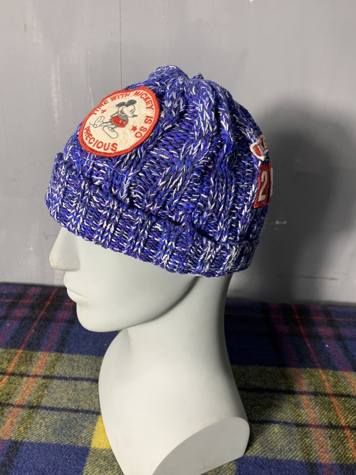 Japanese Brand Denim durangee mickeymouse beanie hats rare Size ONE SIZE - 5 Thumbnail